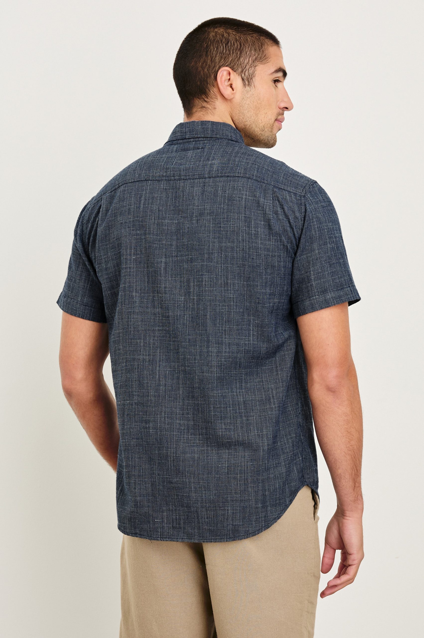 FAIRFAX SHIRT - NAVY ETCH - Image 4