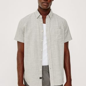 FAIRFAX SHIRT - PLATINUM ETCH