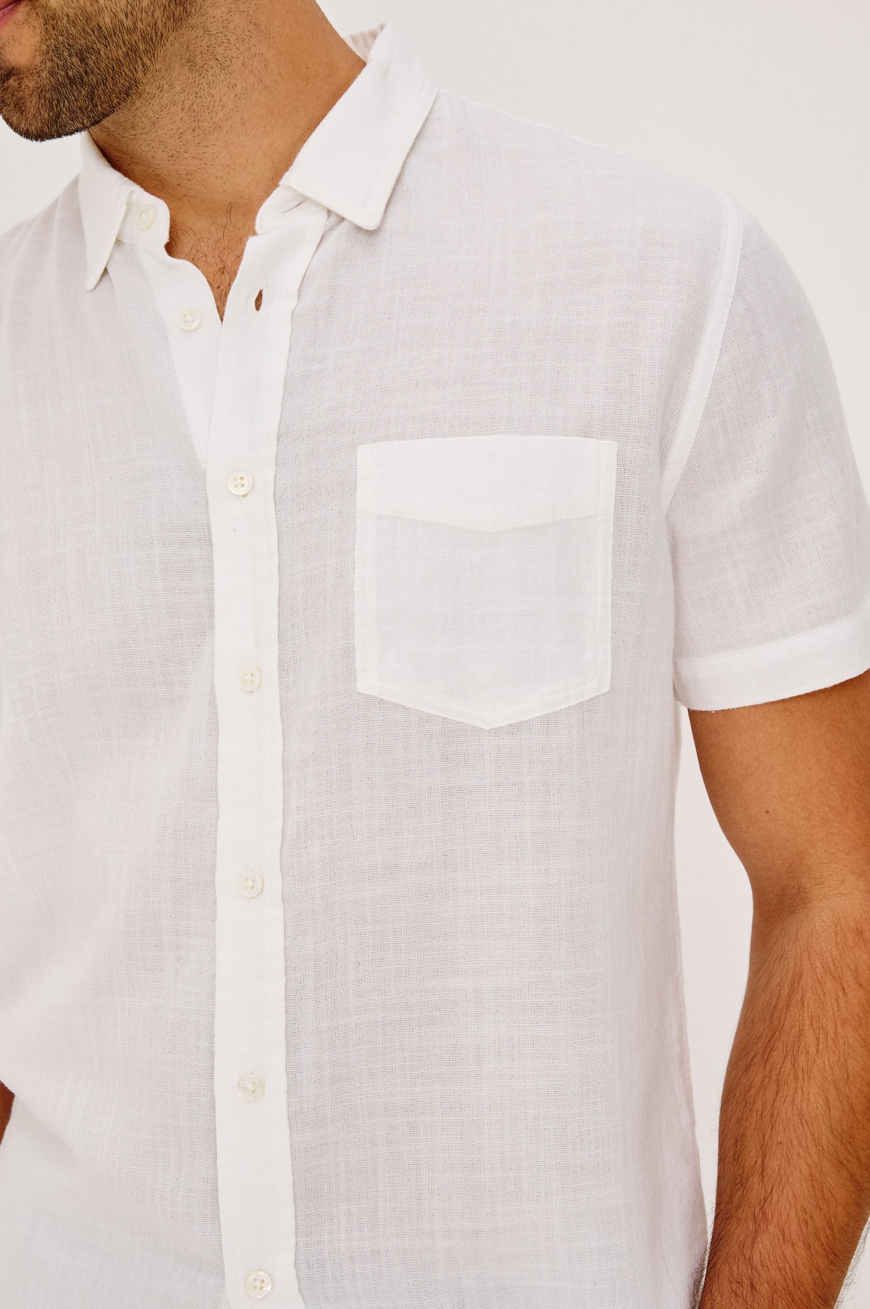FAIRFAX SHIRT - WHITE - Image 2