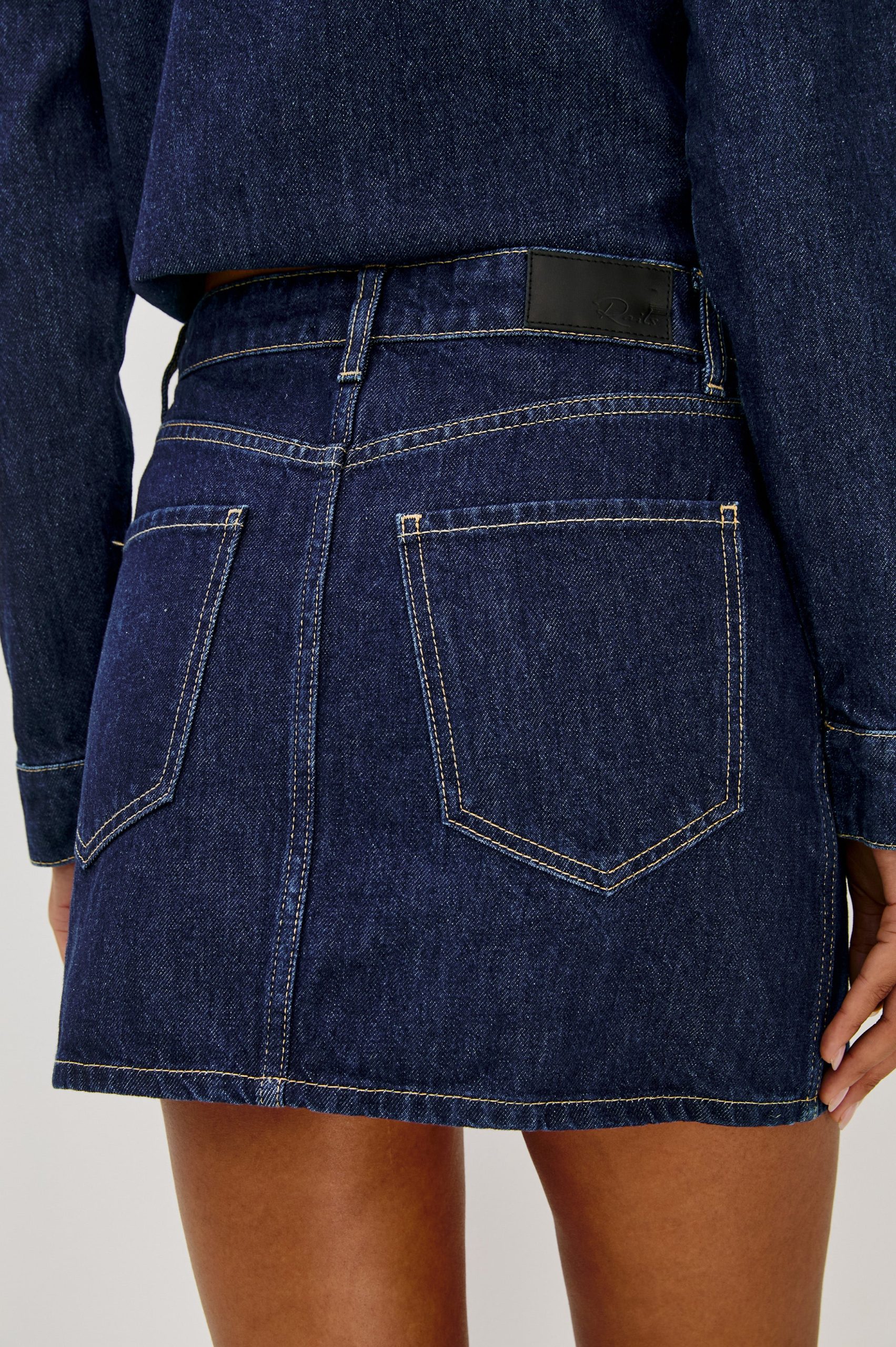 FALLBROOK SKIRT - DEEP INDIGO - Image 4