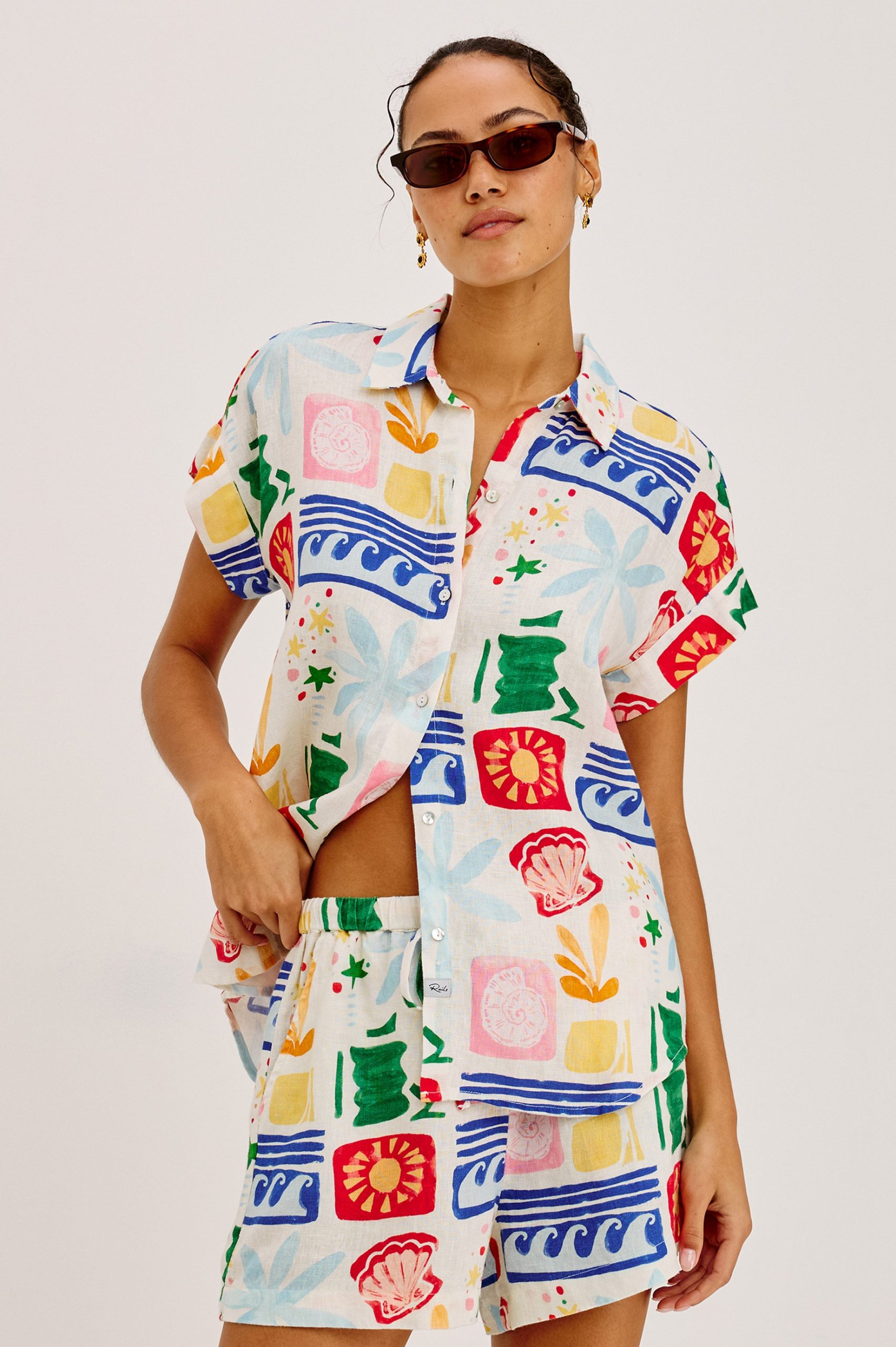 FARRAH SHIRT - BAHAMA