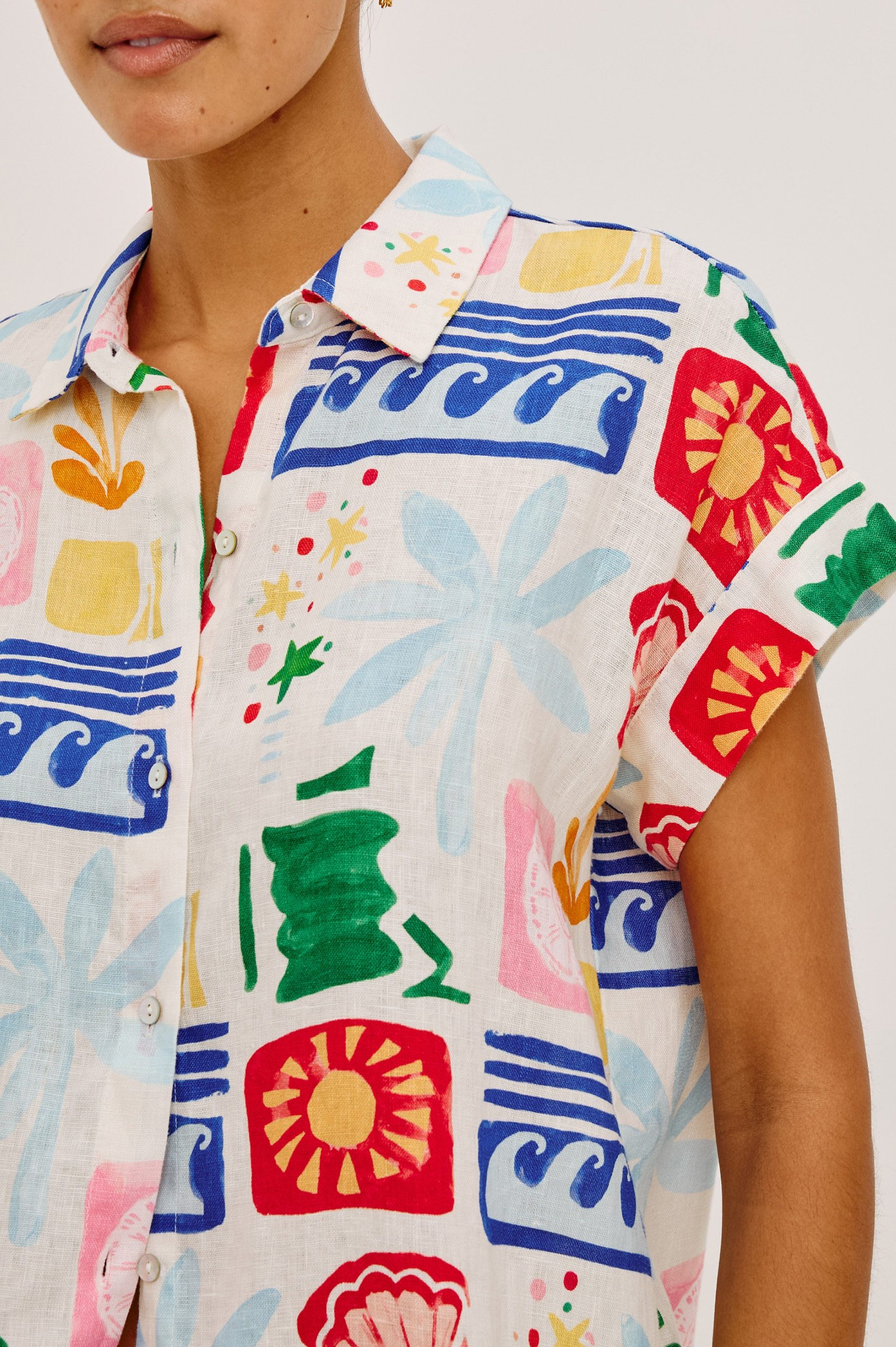 FARRAH SHIRT - BAHAMA - Image 2