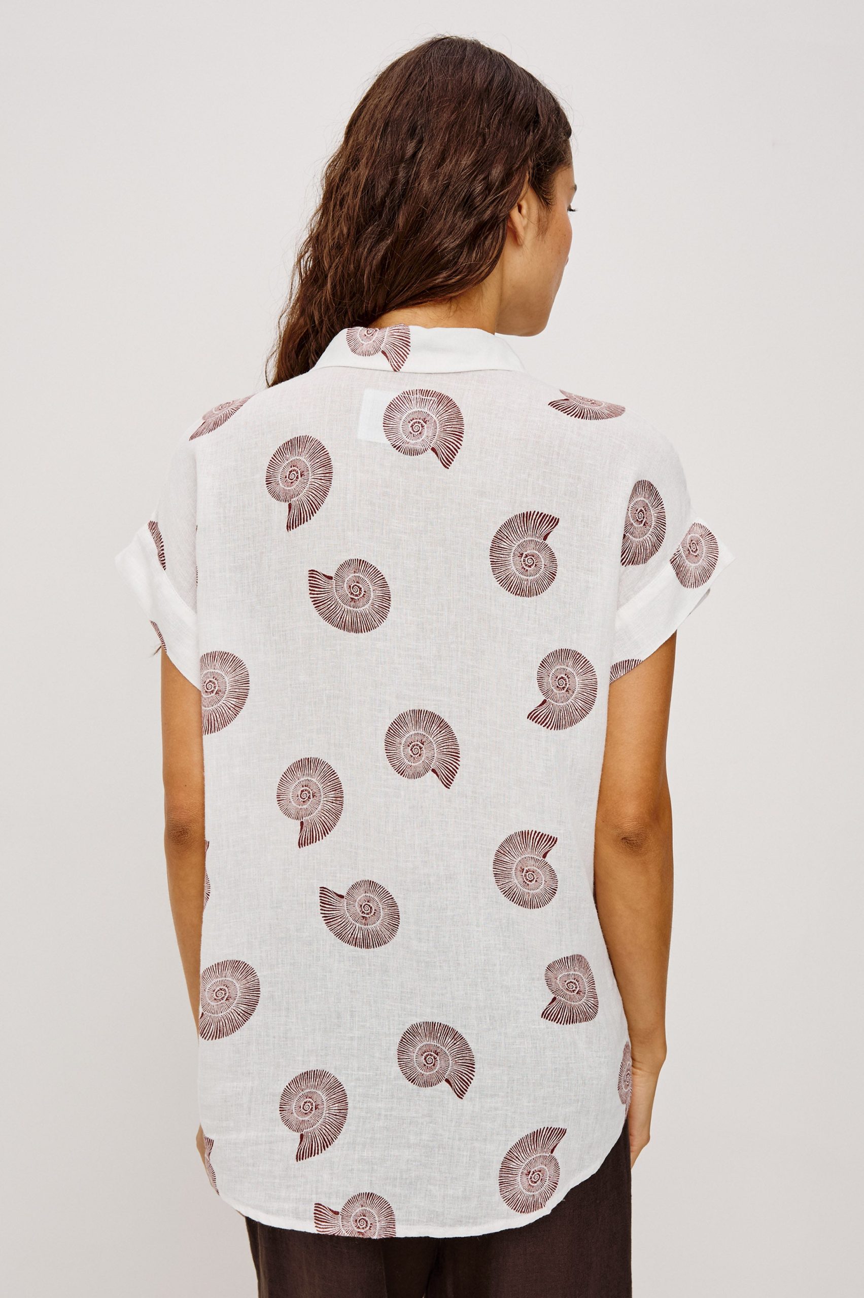 FARRAH SHIRT - SPIRAL SHELLS - Image 5