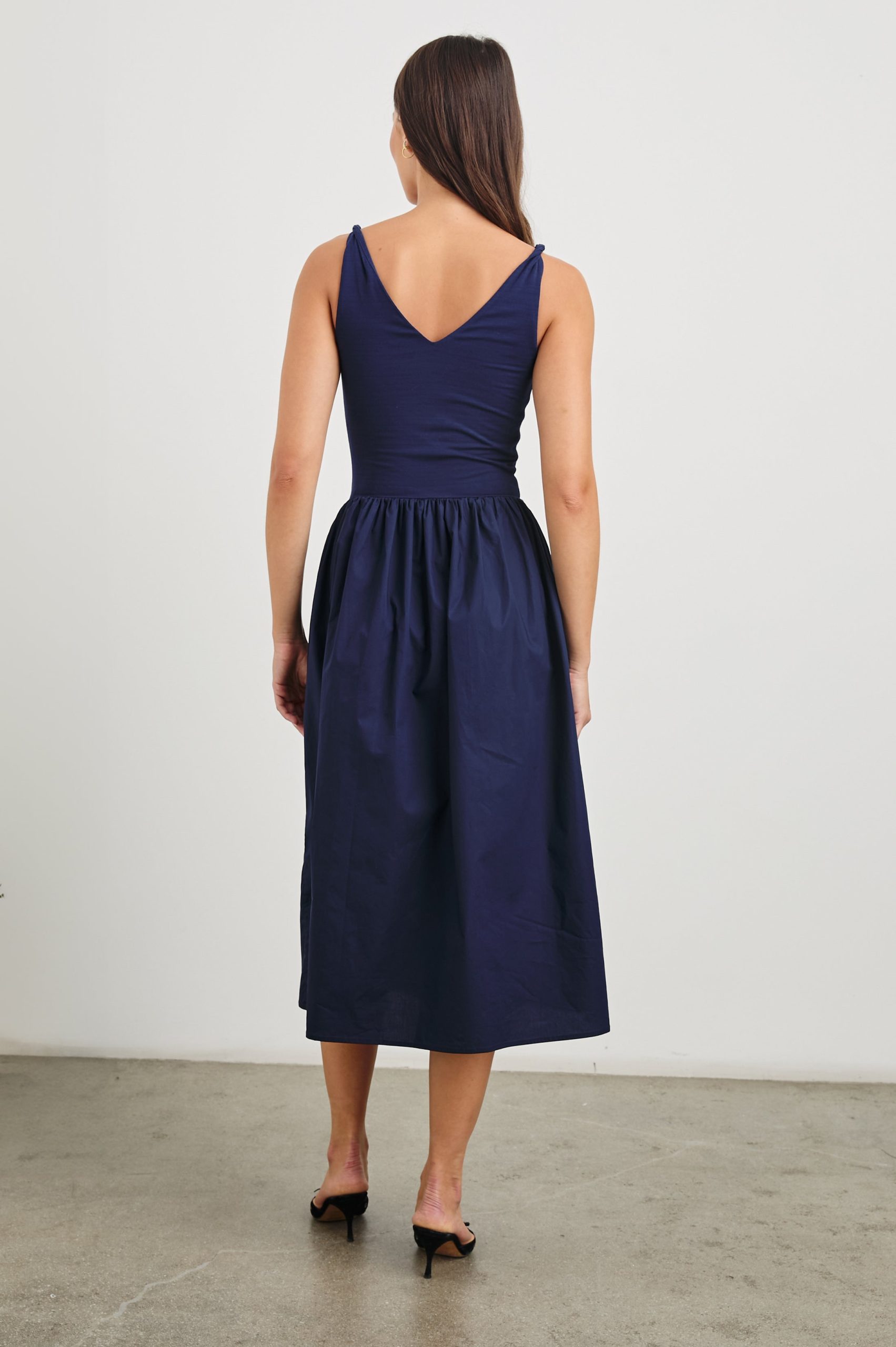 FRANCA DRESS - NAVY - Image 5