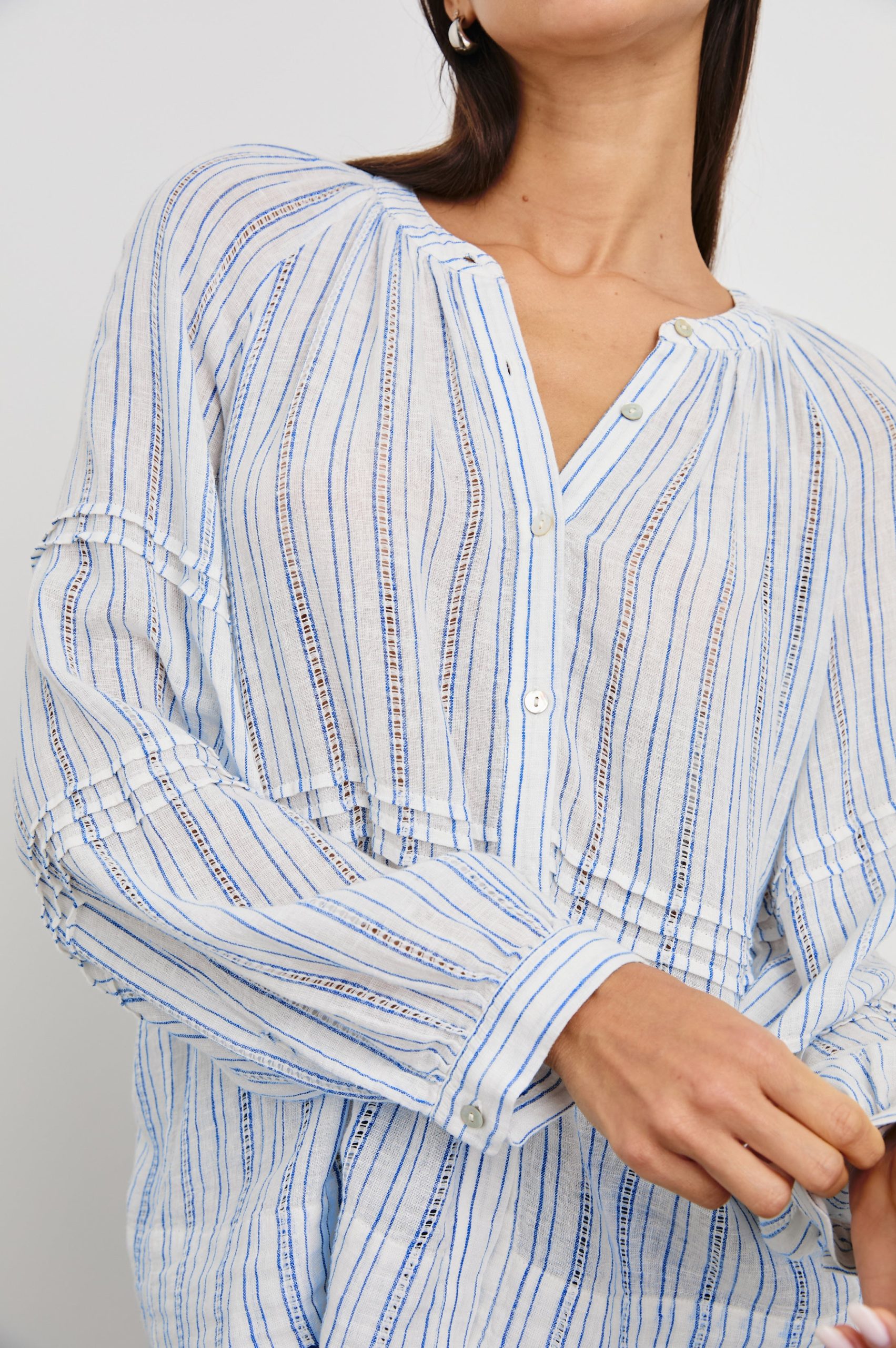 FRANCES TOP - SONOMA STRIPE - Image 2