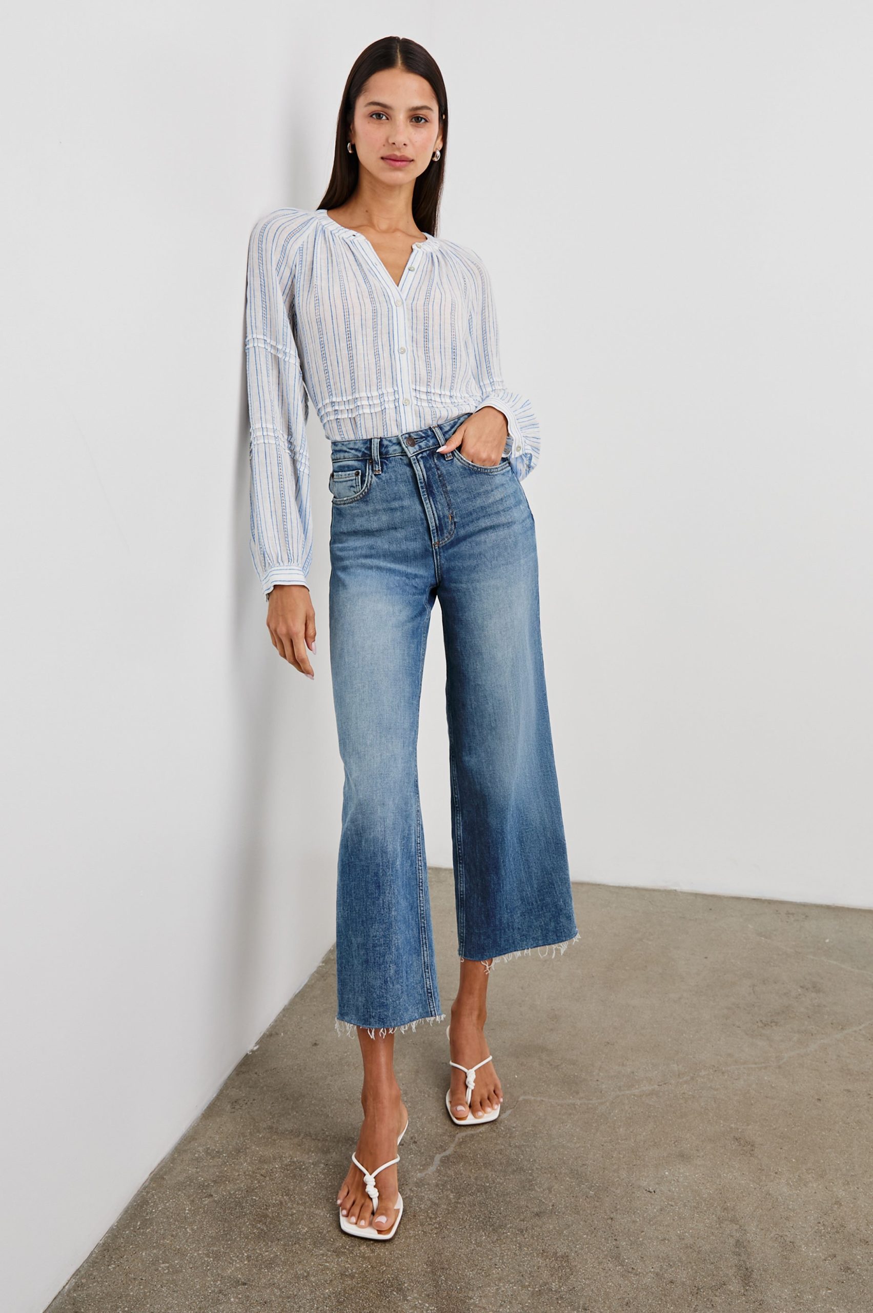 FRANCES TOP - SONOMA STRIPE - Image 3