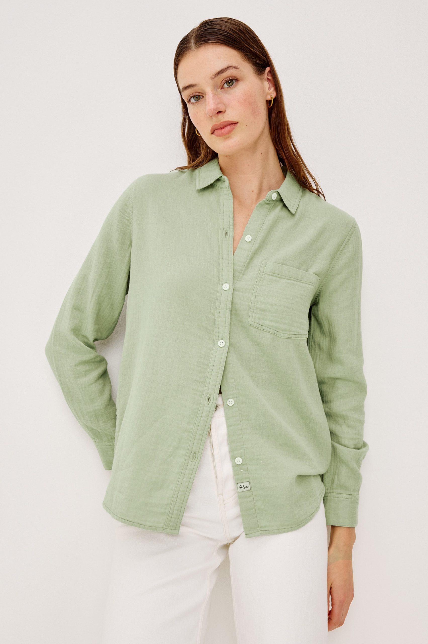 FREEMAN SHIRT - VINTAGE SAGE