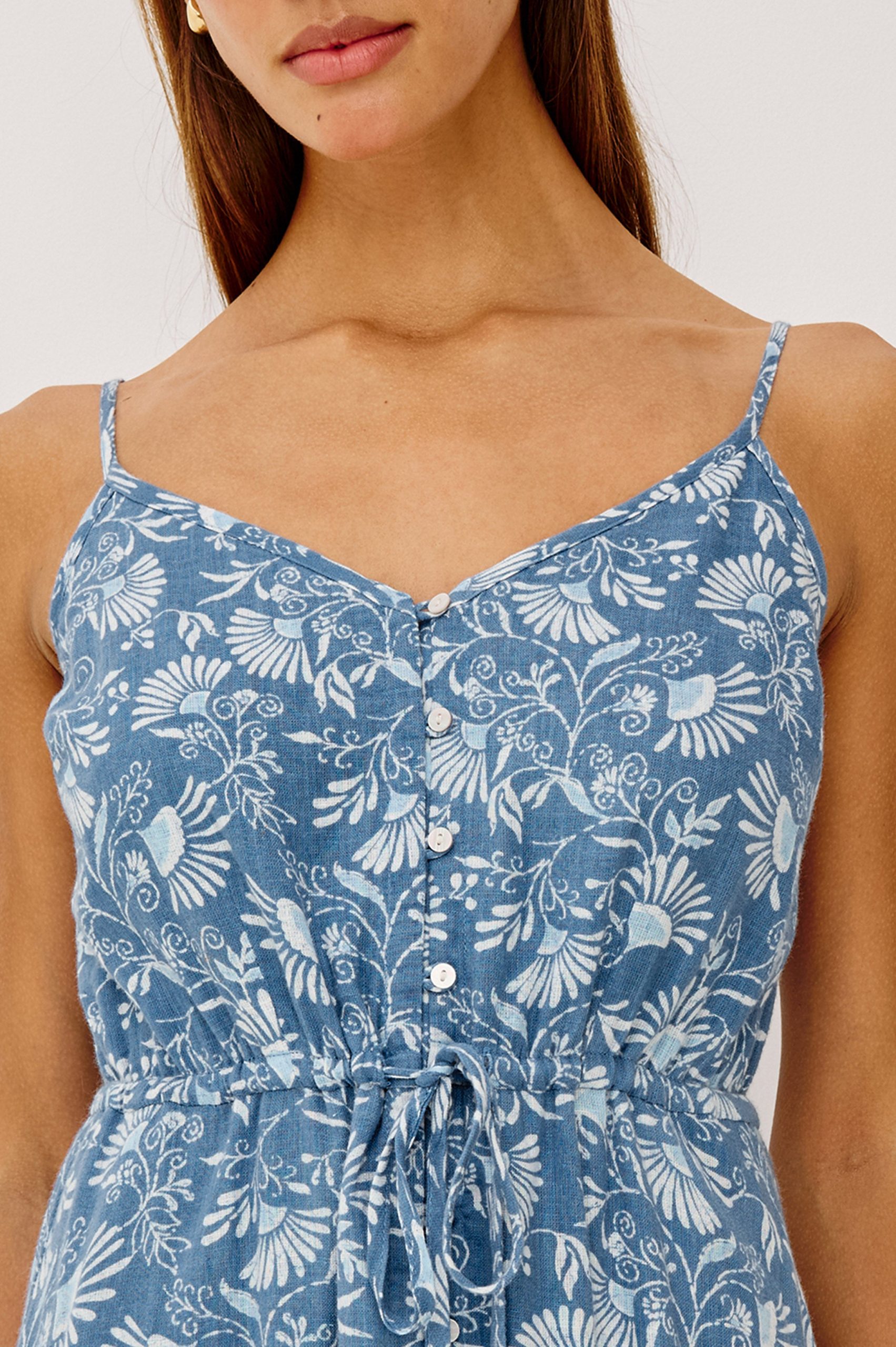 FRIDA DRESS - BLUE CASSIA - Image 2