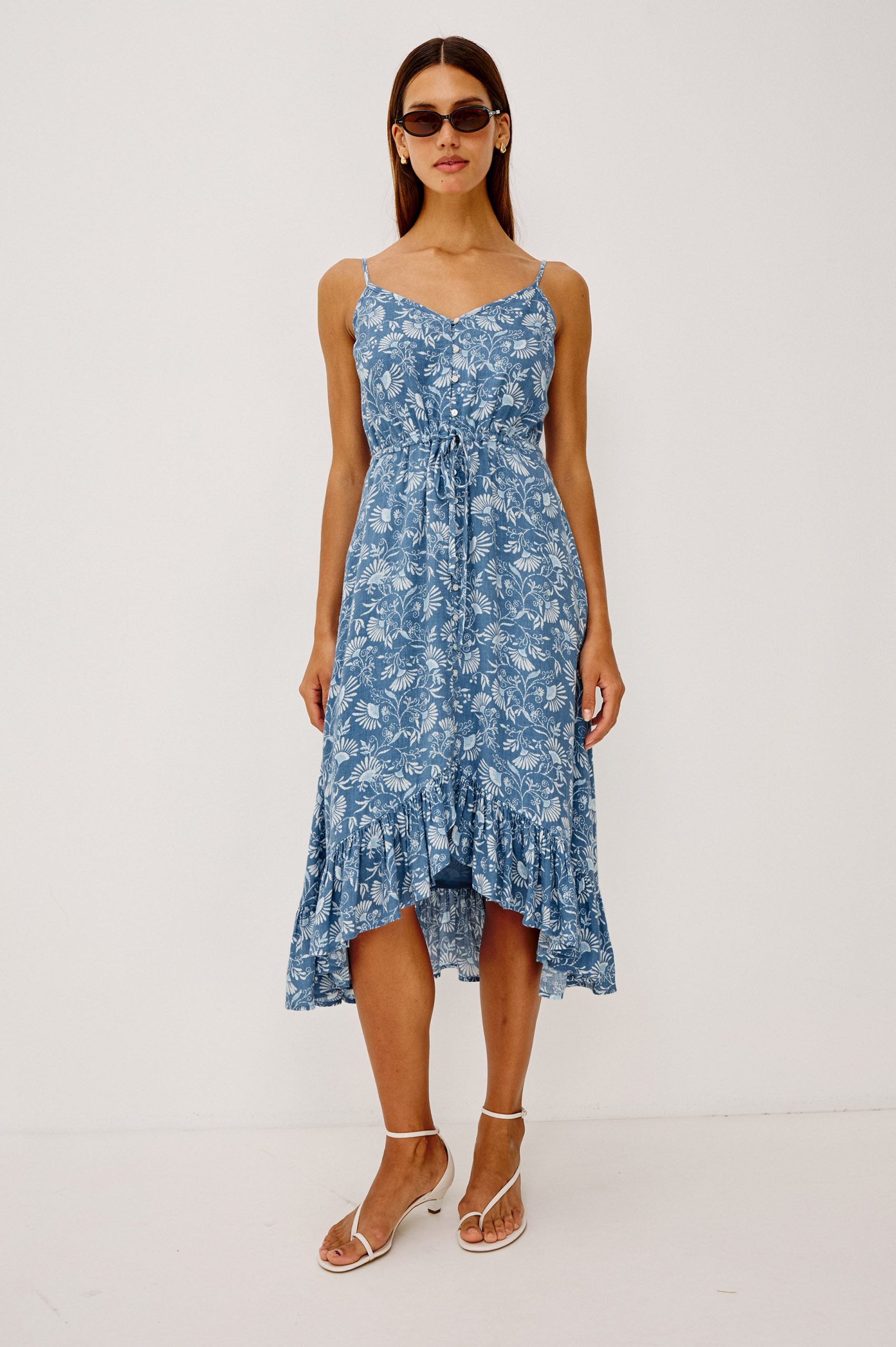 FRIDA DRESS - BLUE CASSIA - Image 3