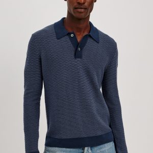 FULTON SWEATER - NAVY WAVE