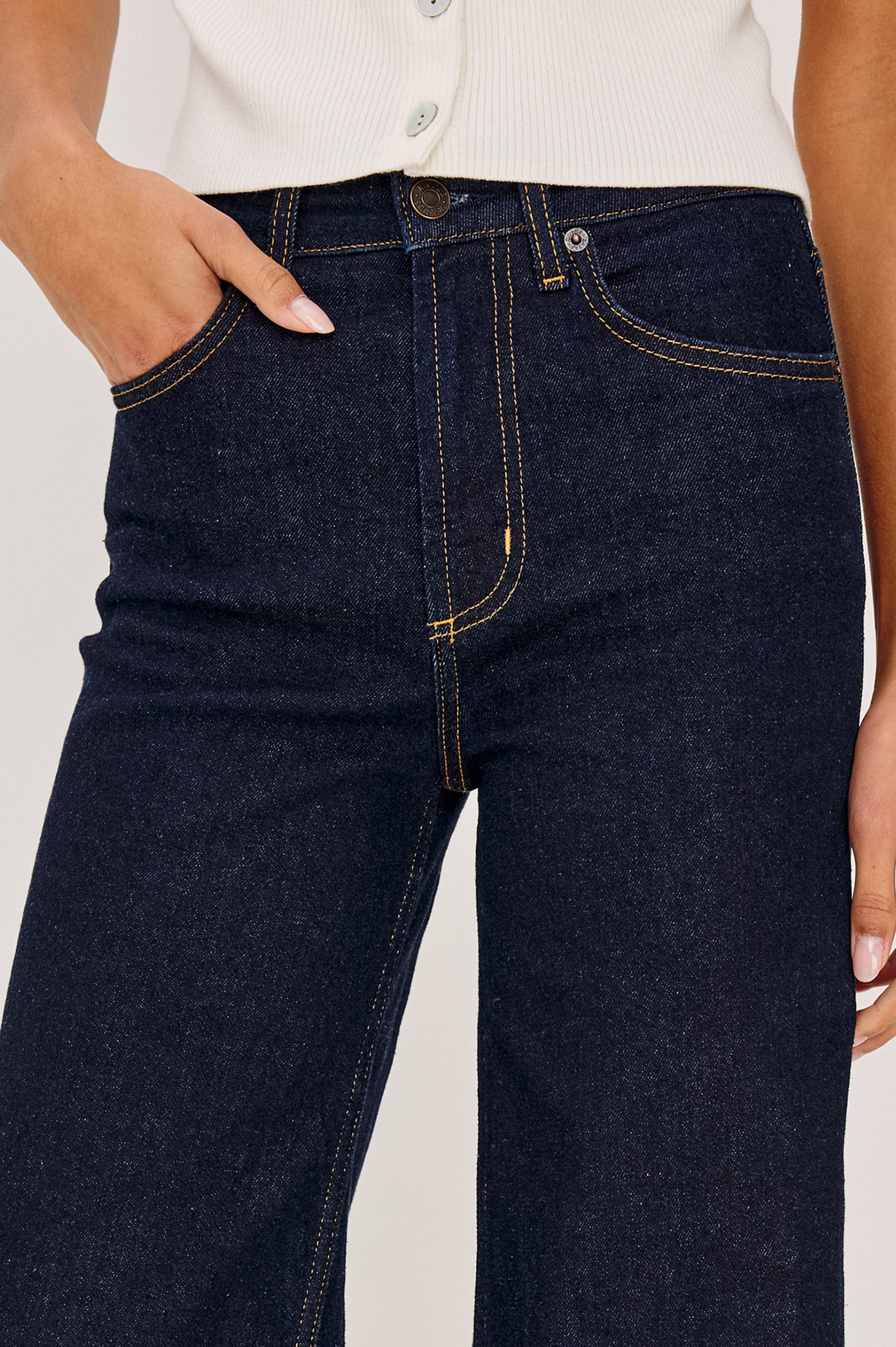 GETTY WIDE LEG - MIDNIGHT BLUES CUFFED - Image 2