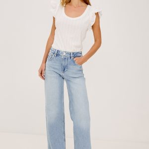 PETITE GETTY WIDE LEG - JASPER