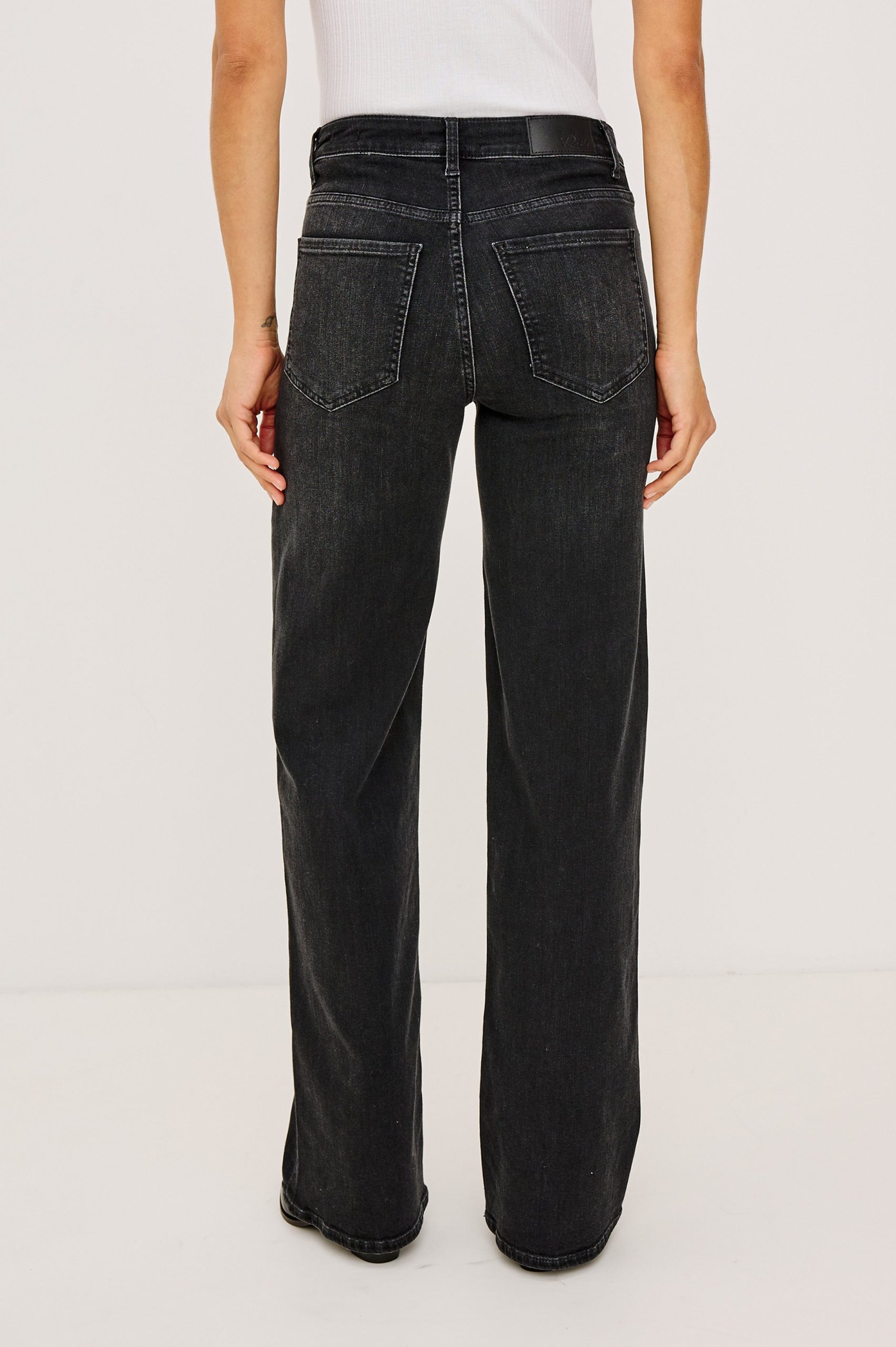 GETTY WIDE LEG - VINTAGE BLACK - Image 4
