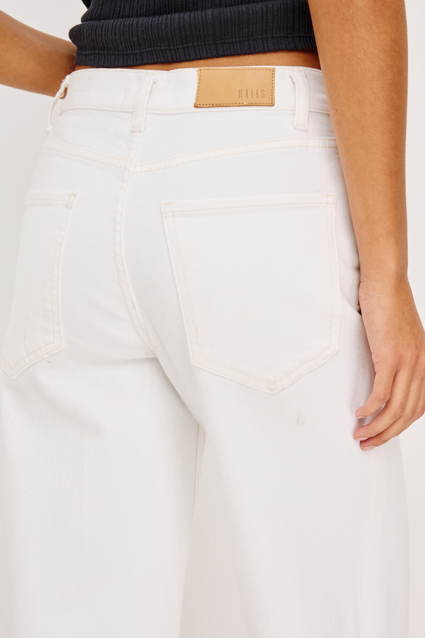 GETTY WIDE LEG - VINTAGE ECRU - Image 2