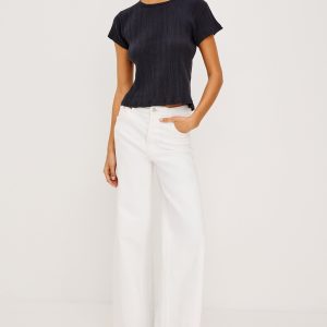 GETTY WIDE LEG - VINTAGE ECRU