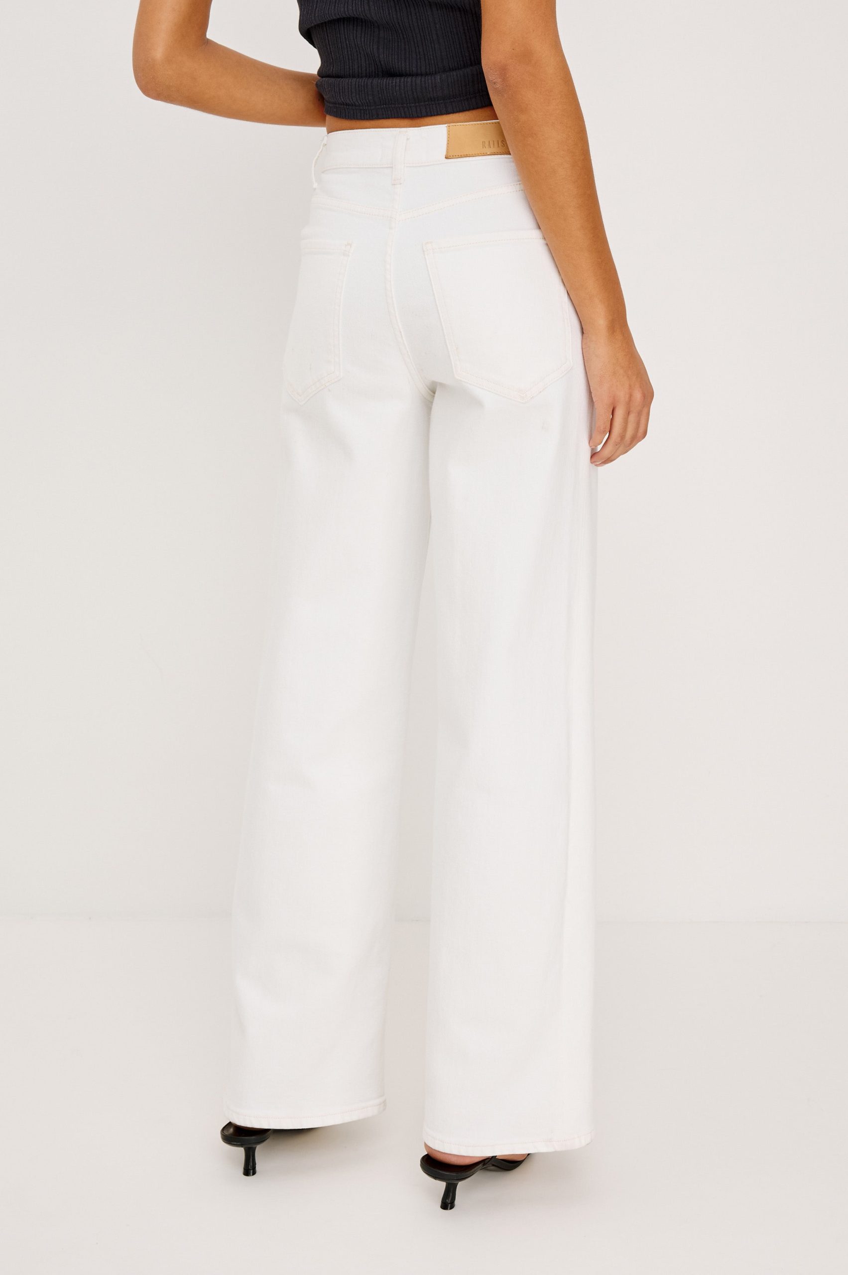 GETTY WIDE LEG - VINTAGE ECRU - Image 4