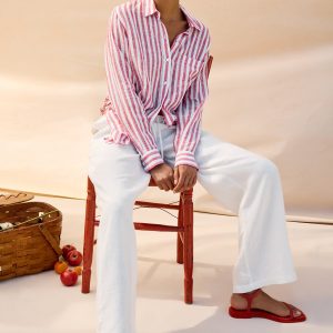 RAILS X GIADZY GIADA SHIRT - RAVELLO STRIPE