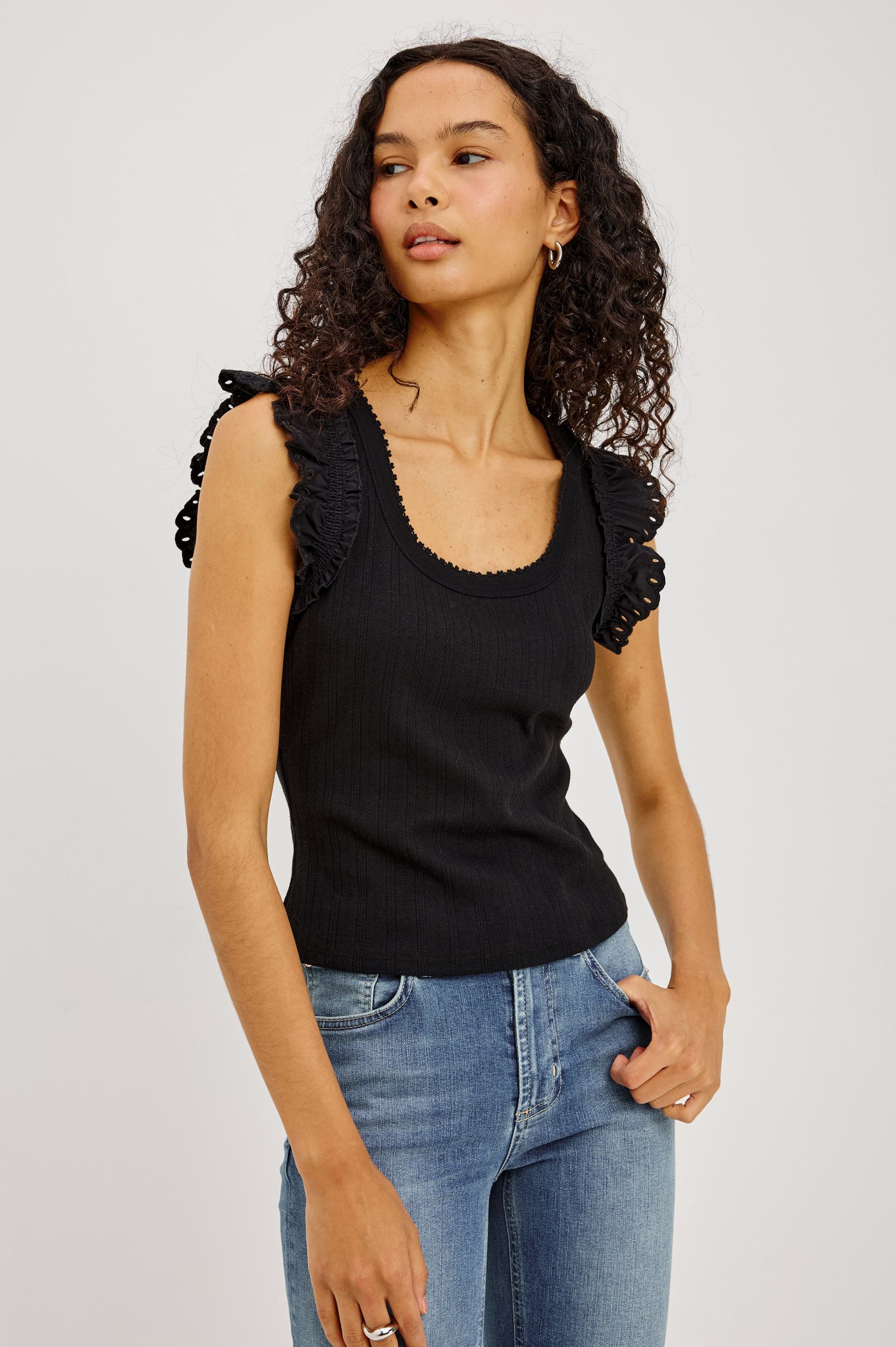 GIOVANNA TOP - BLACK