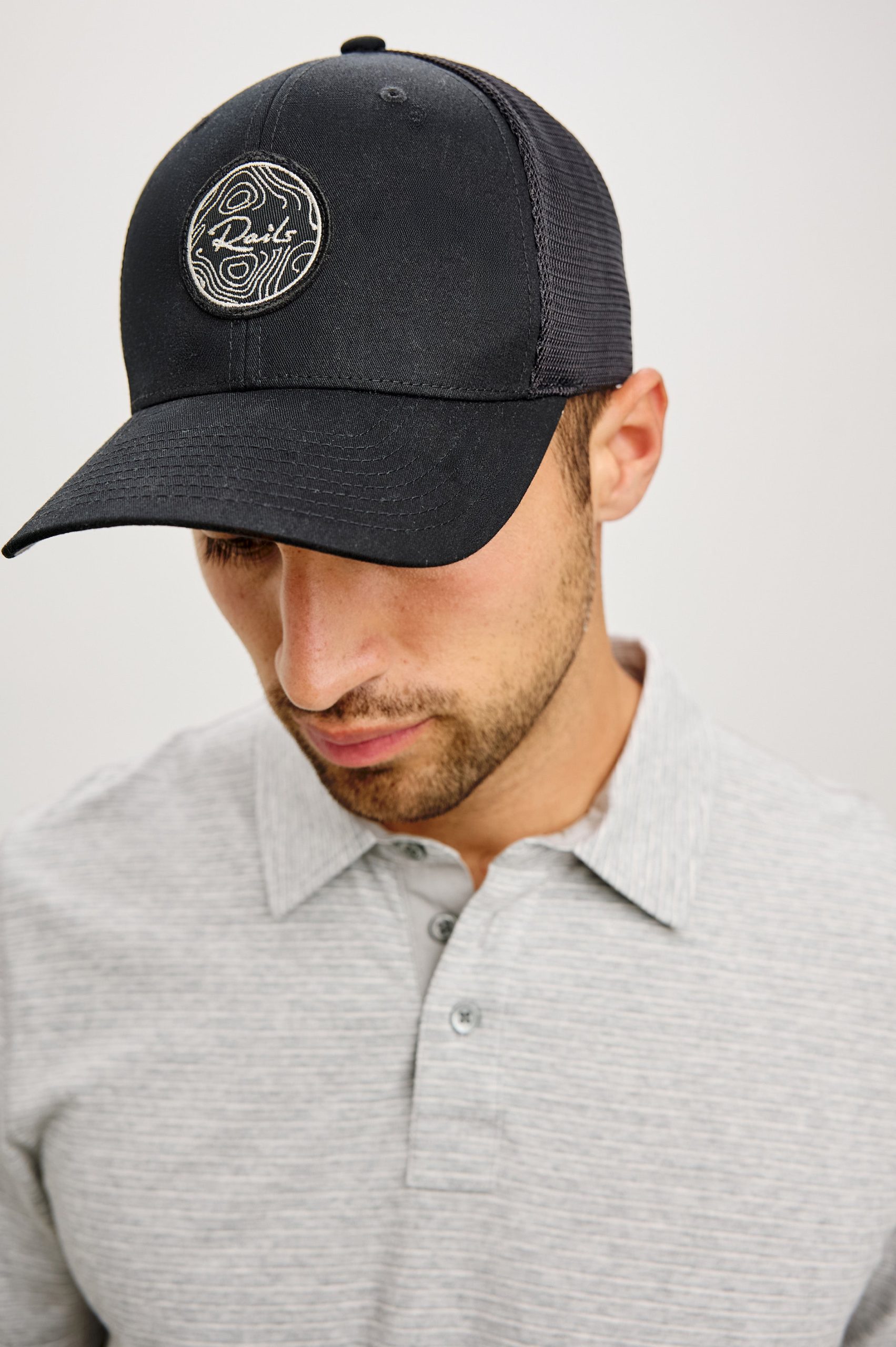 RAILS GOLF HAT - BLACK - Image 3