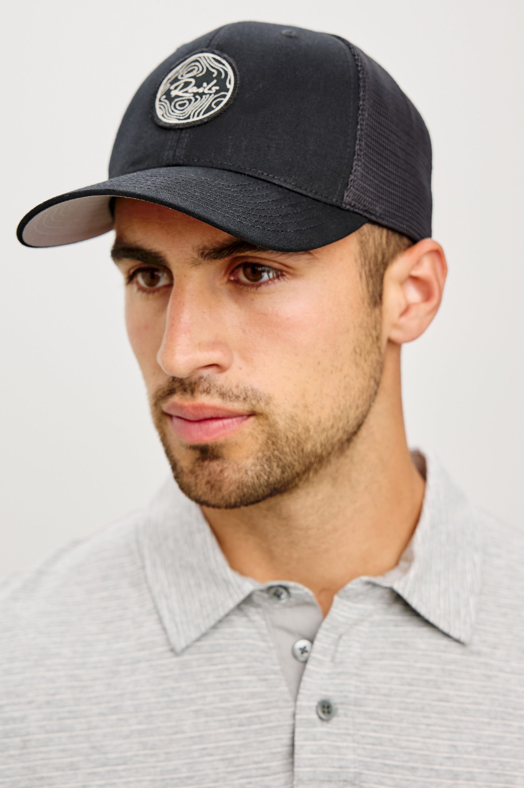 RAILS GOLF HAT - BLACK