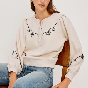 HANNE SWEATSHIRT - ECRU