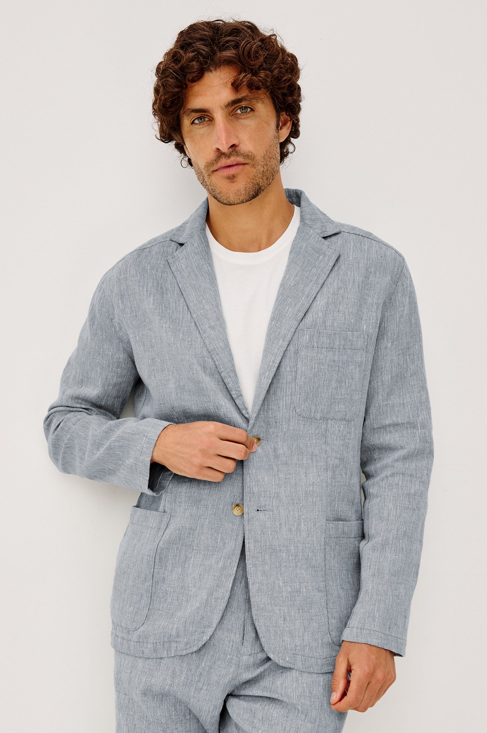 HARRIS BLAZER - BICOASTAL BLUE