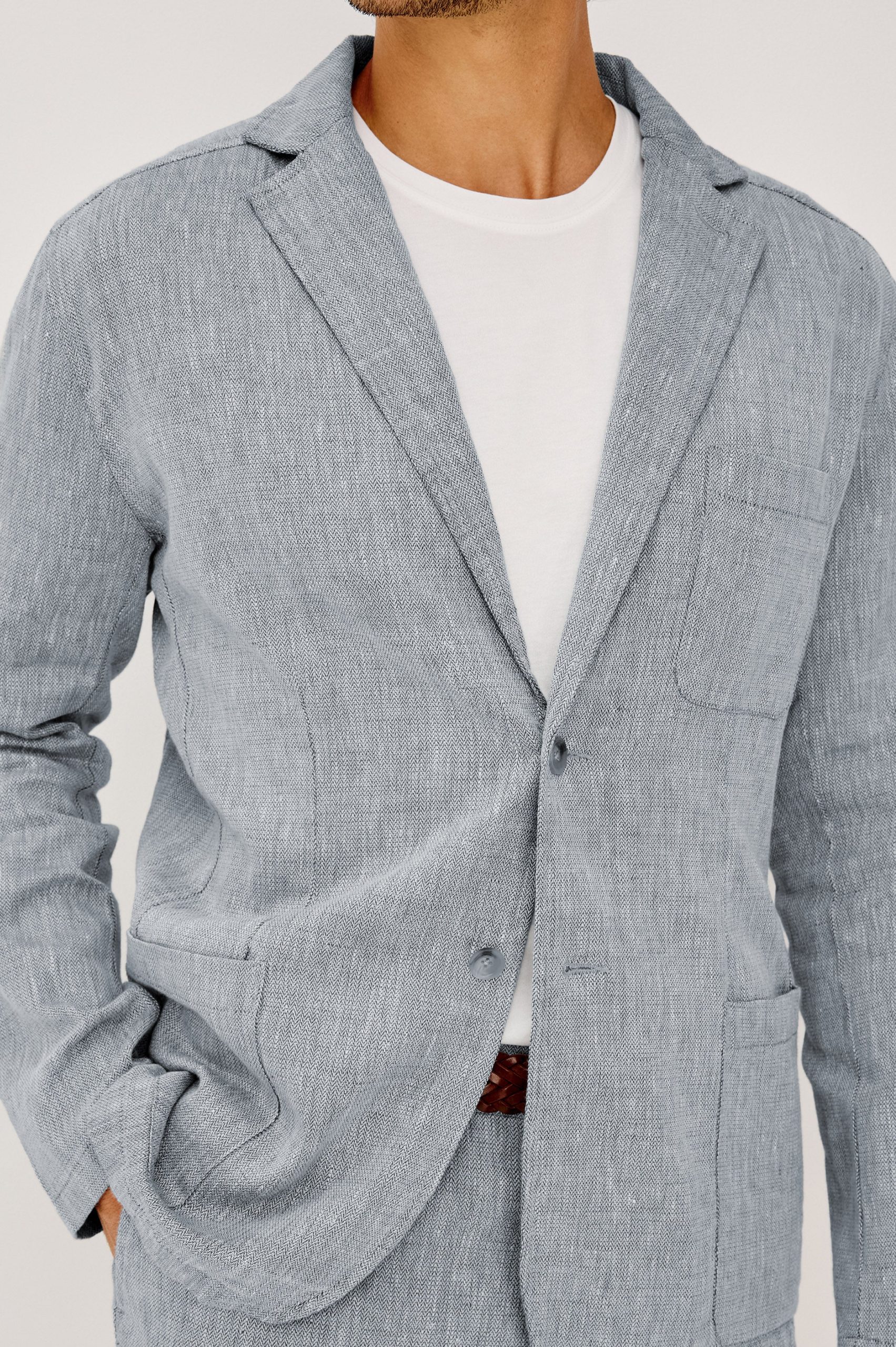 HARRIS BLAZER - BICOASTAL BLUE - Image 2