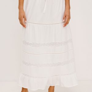 HETTIE SKIRT - WHITE