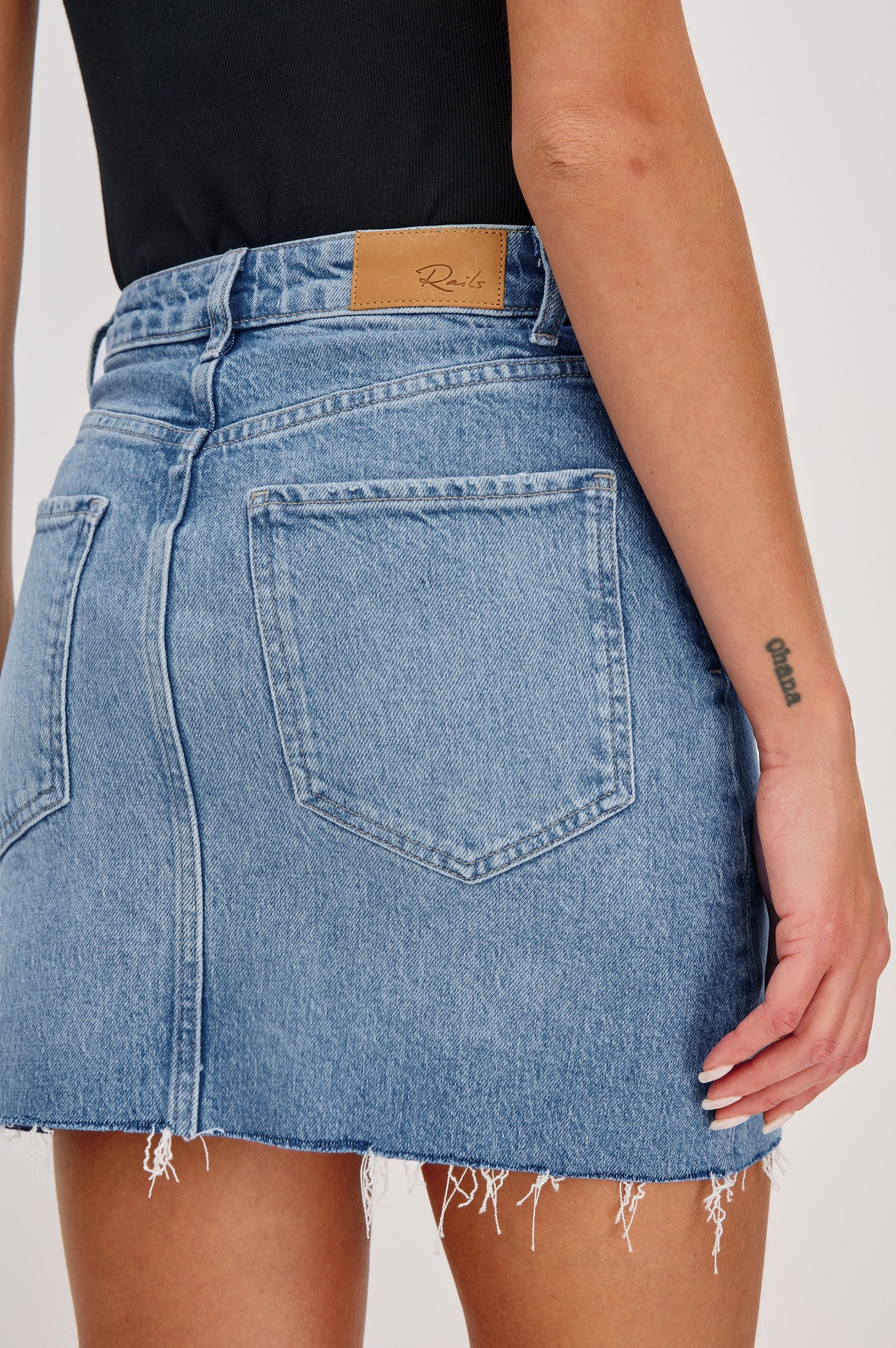 HIGHLAND MINI SKIRT - BAJA BLUE - Image 2