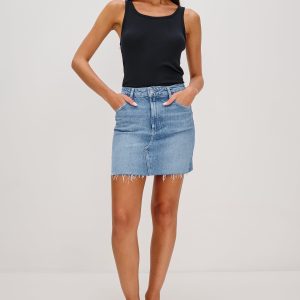 HIGHLAND MINI SKIRT - BAJA BLUE