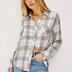 HUNTER SHIRT - CHAMBRAY IVORY DUNE