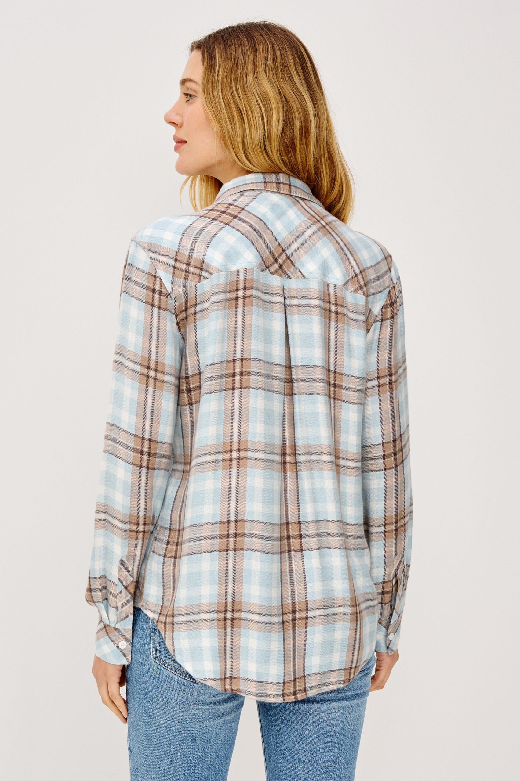 HUNTER SHIRT - CHAMBRAY IVORY DUNE - Image 5