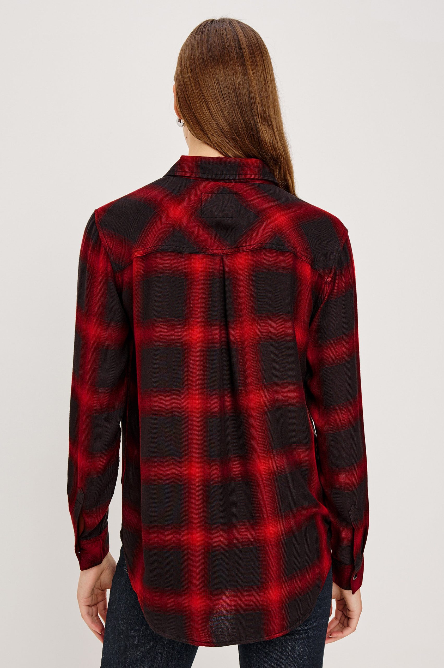 HUNTER SHIRT - DIFFUSED CARDINAL BLACK - Image 5