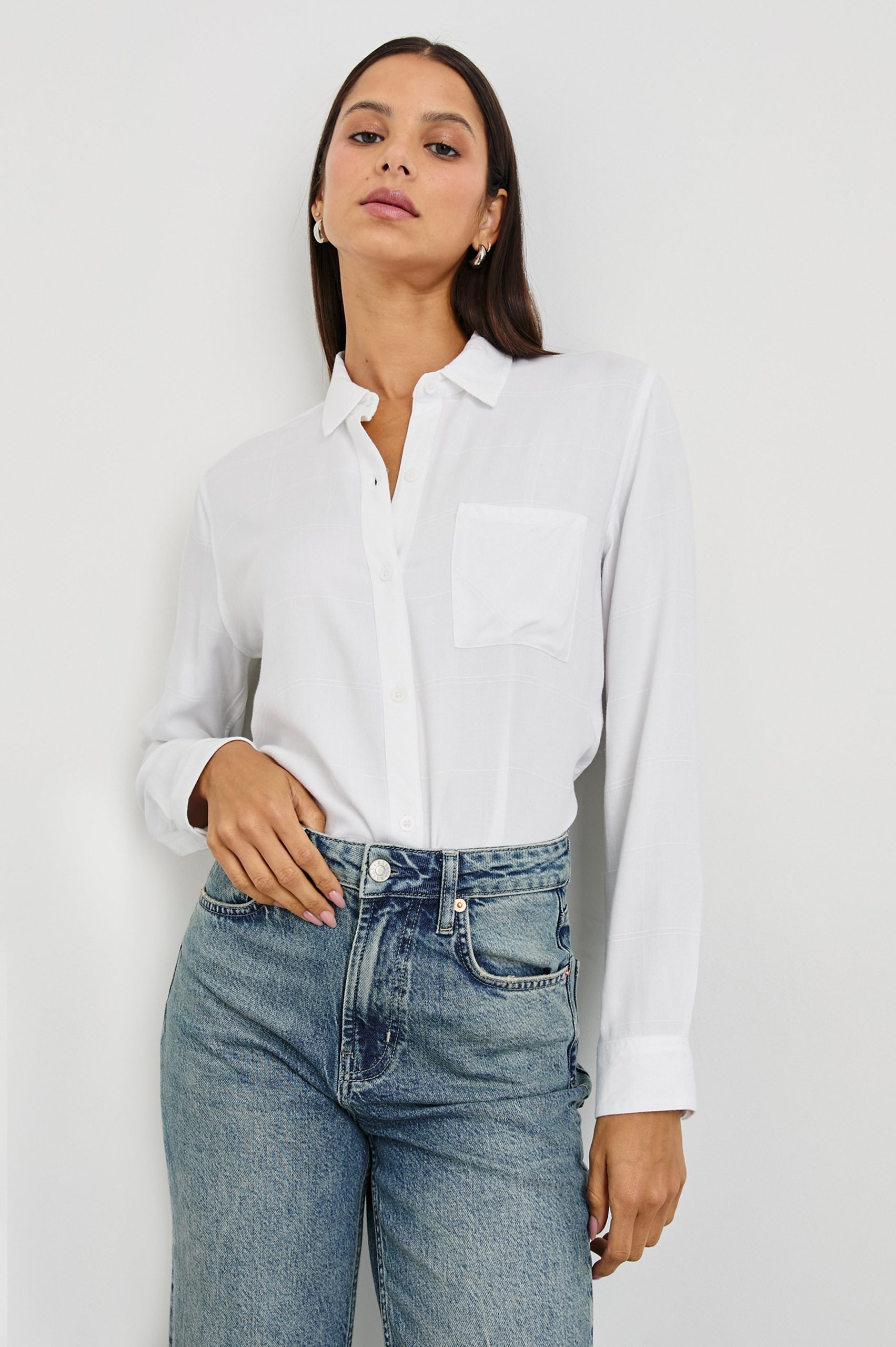 HUNTER SHIRT - IVORY CHECK - Image 3