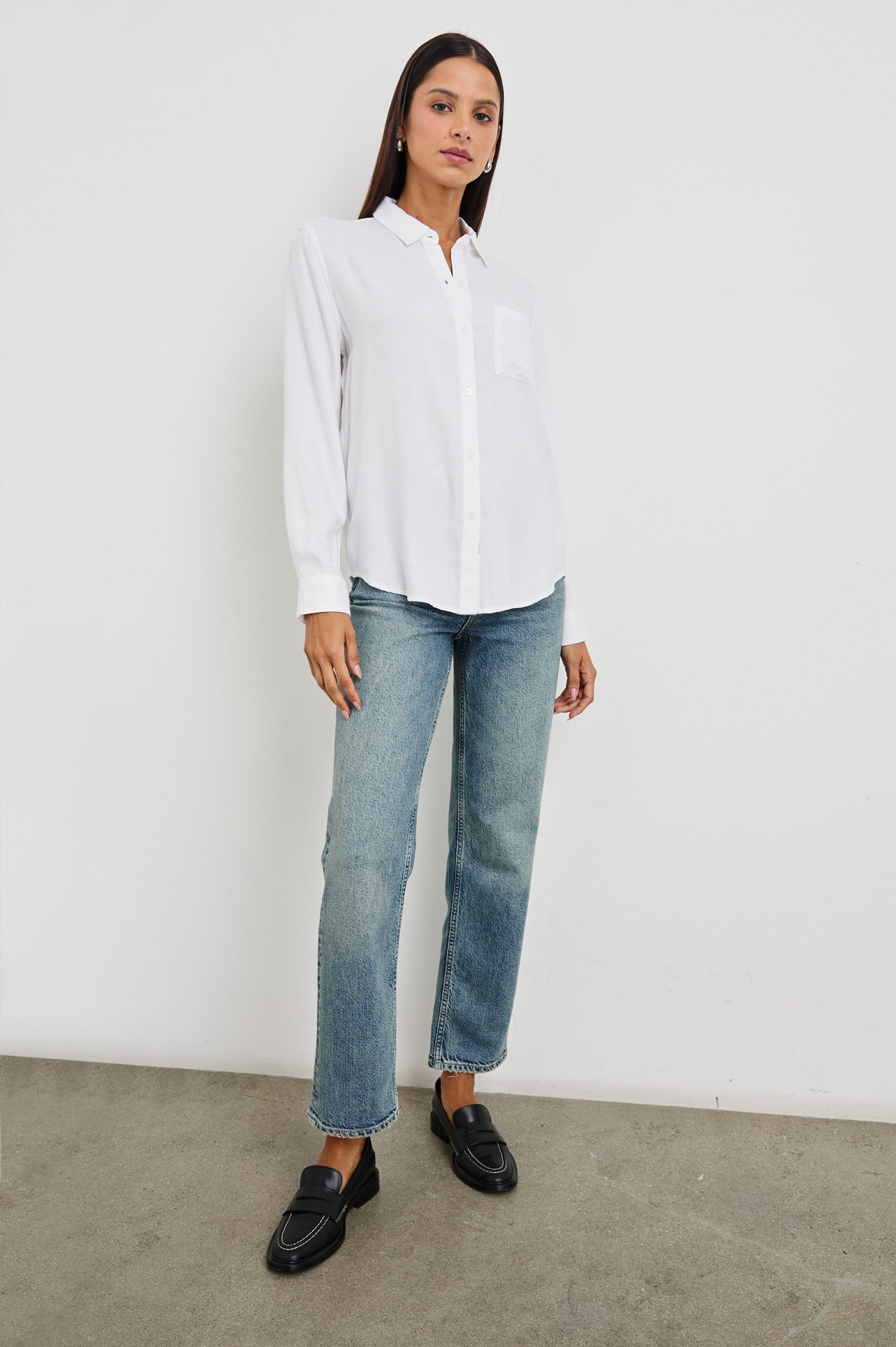HUNTER SHIRT - IVORY CHECK - Image 4