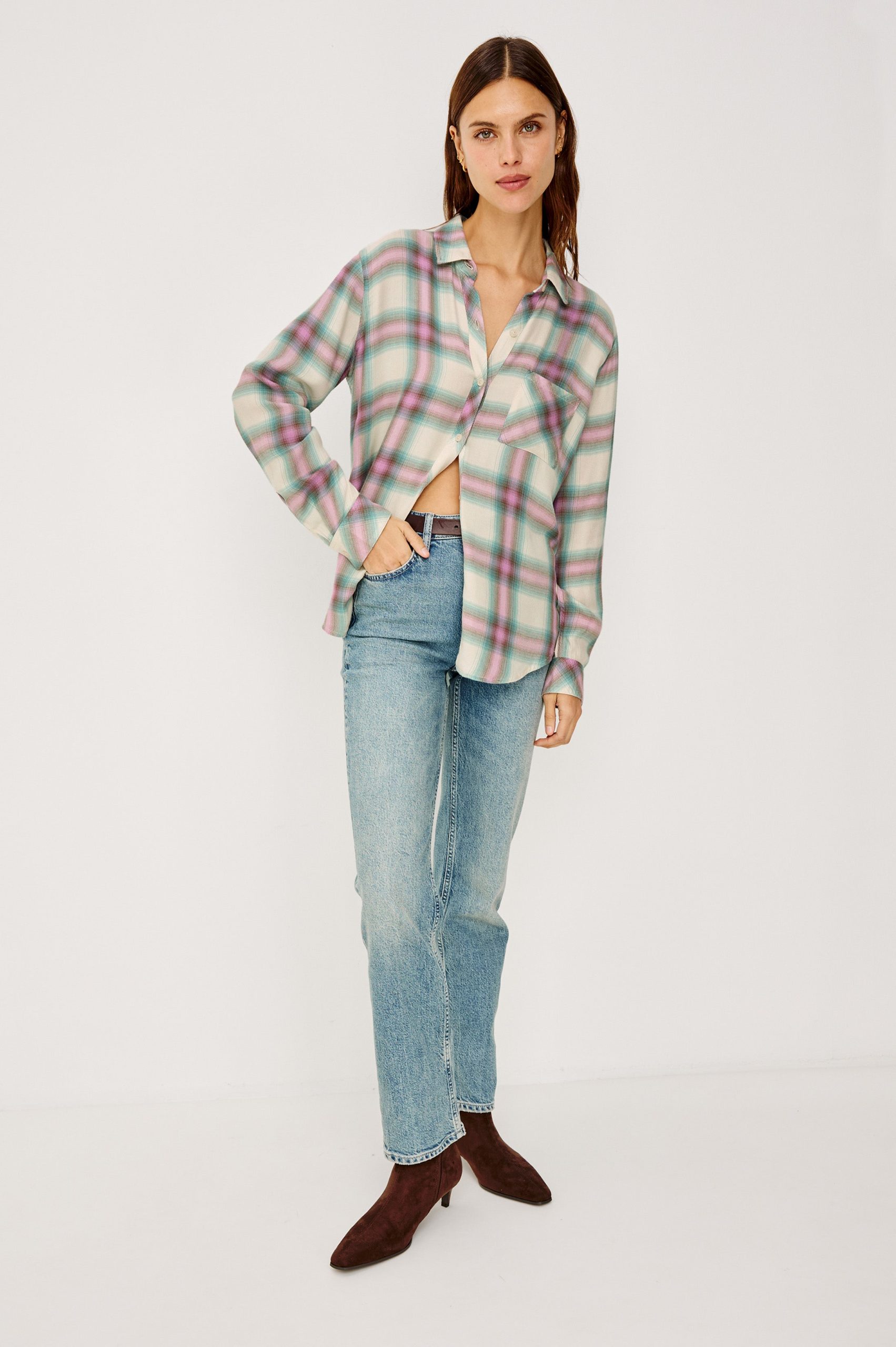 HUNTER SHIRT - PERIWINKLE BLUE - Image 4