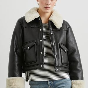 IMANI JACKET - BLACK IVORY