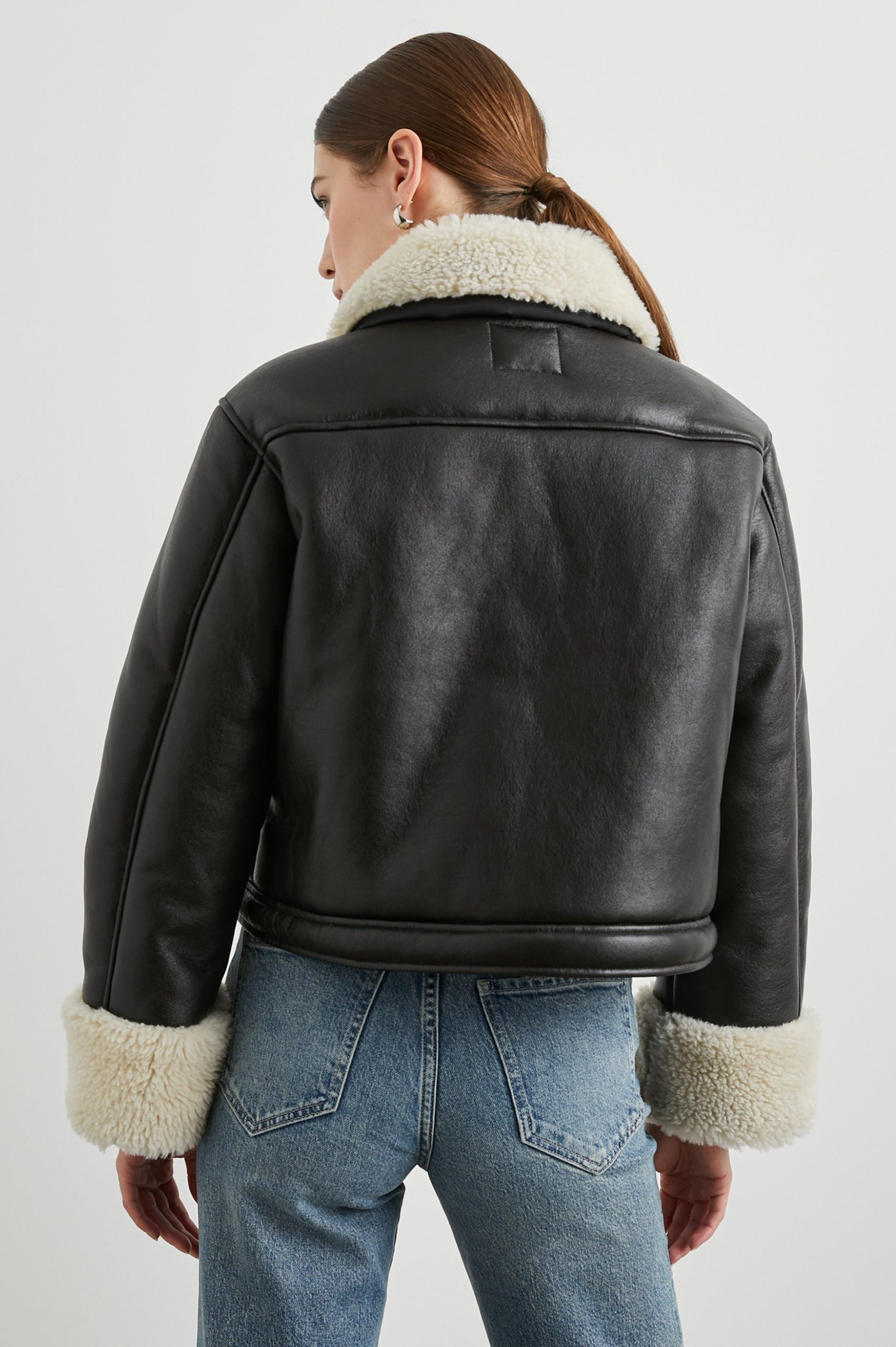 IMANI JACKET - BLACK IVORY - Image 5
