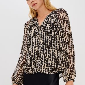 INDI TOP - SPOTTED SHIBORI