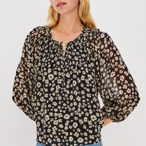 ISOLDE TOP - SUN DAISIES