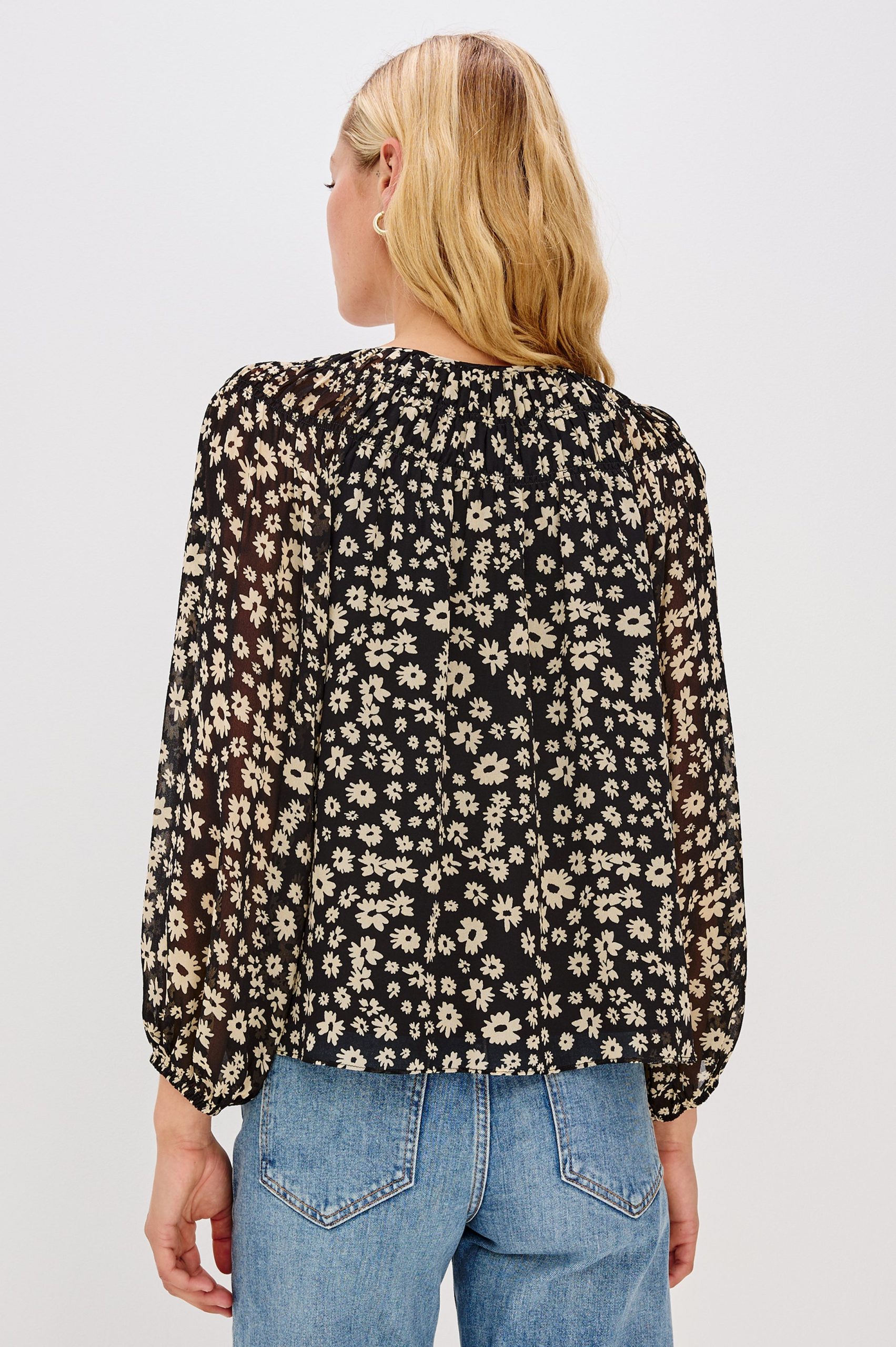 ISOLDE TOP - SUN DAISIES - Image 5