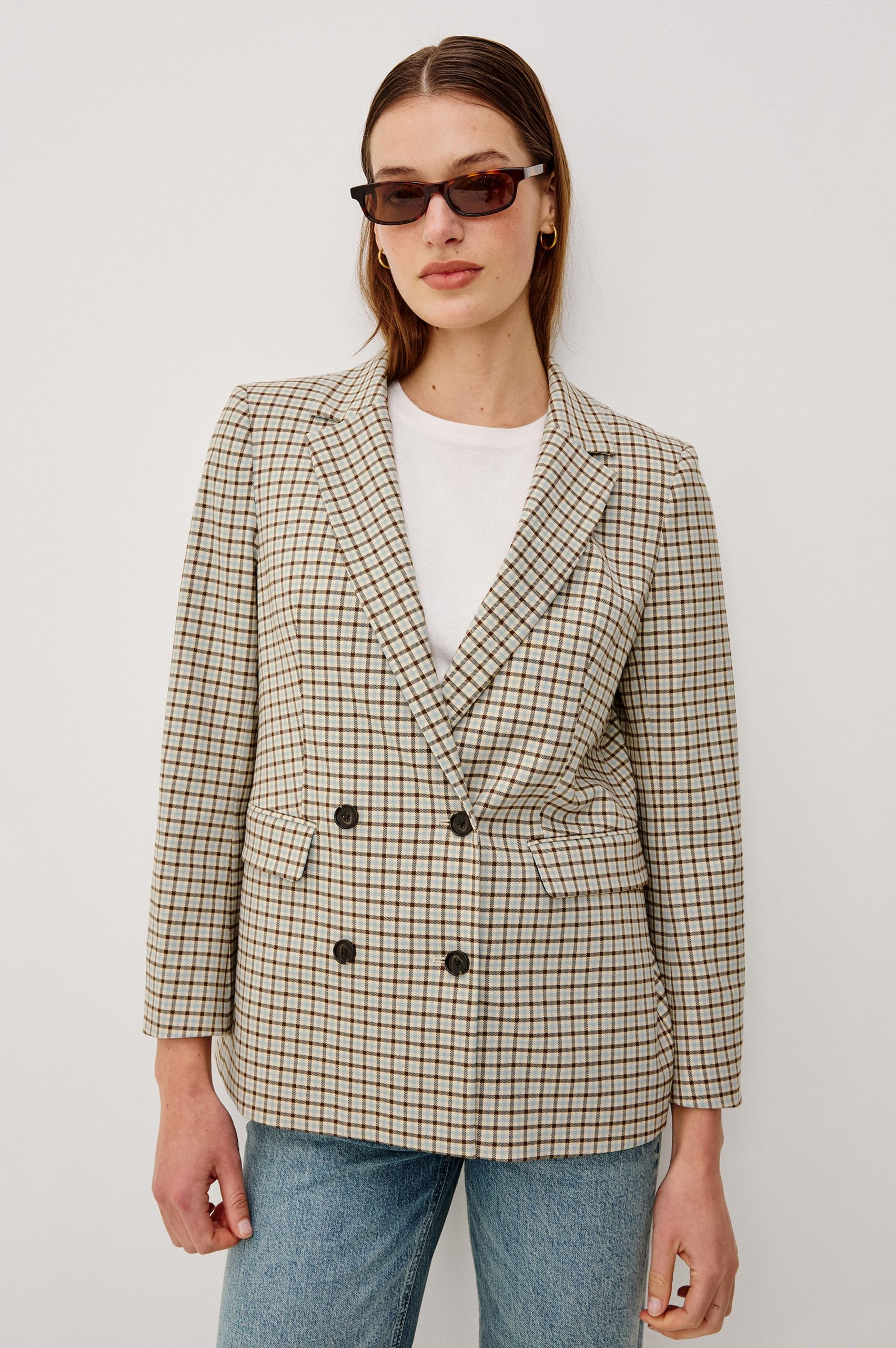 JAC BLAZER - BLUE BAY CHECK - Image 4