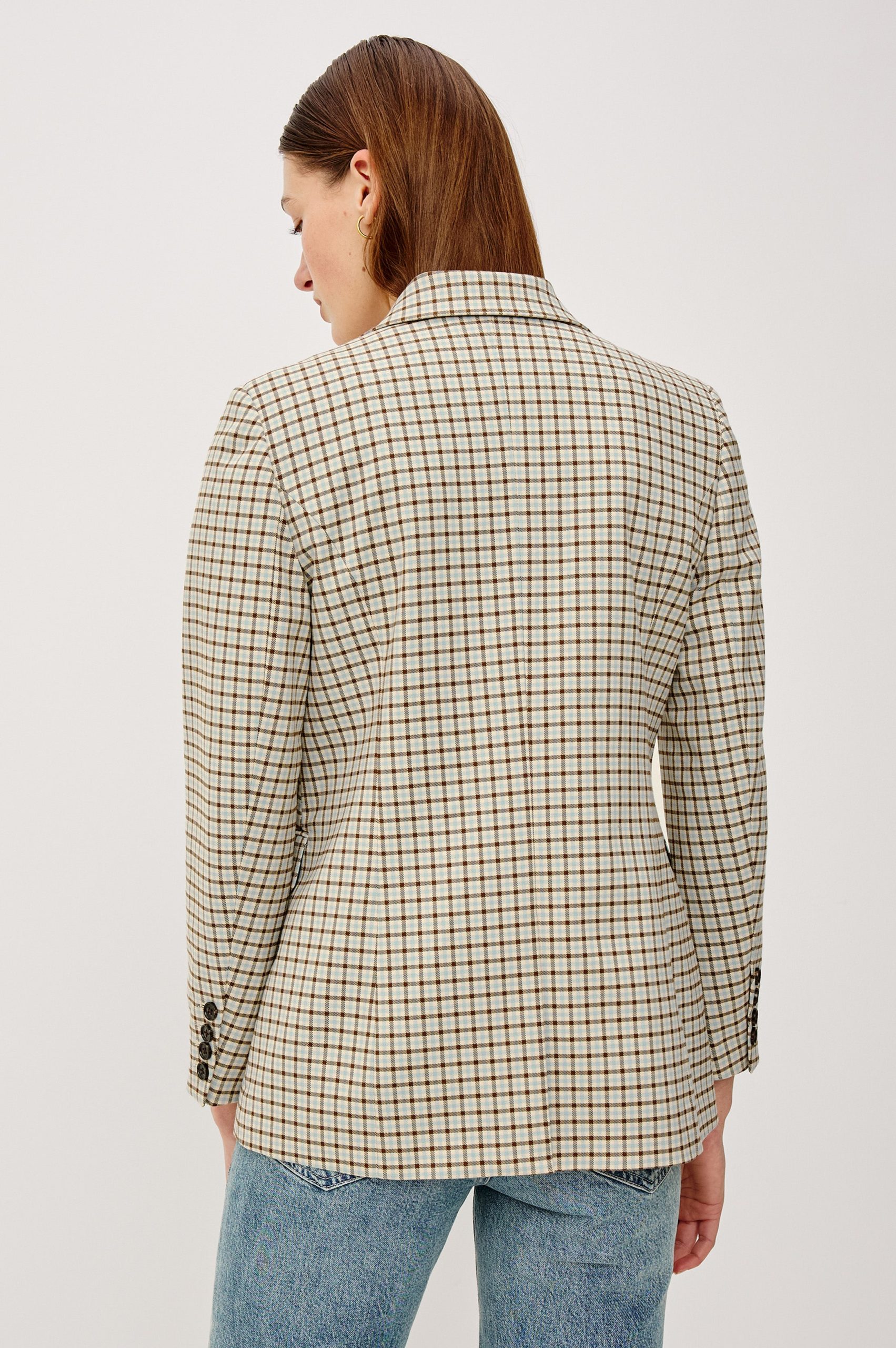 JAC BLAZER - BLUE BAY CHECK - Image 5