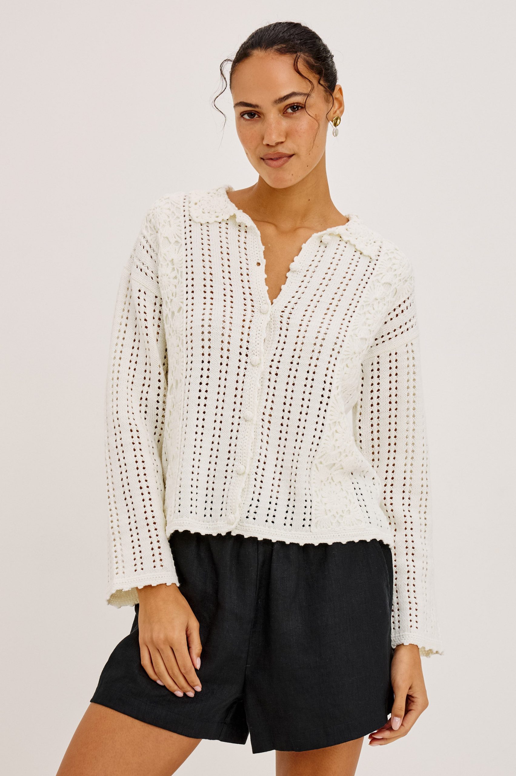 JENNI SWEATER - IVORY - Image 4