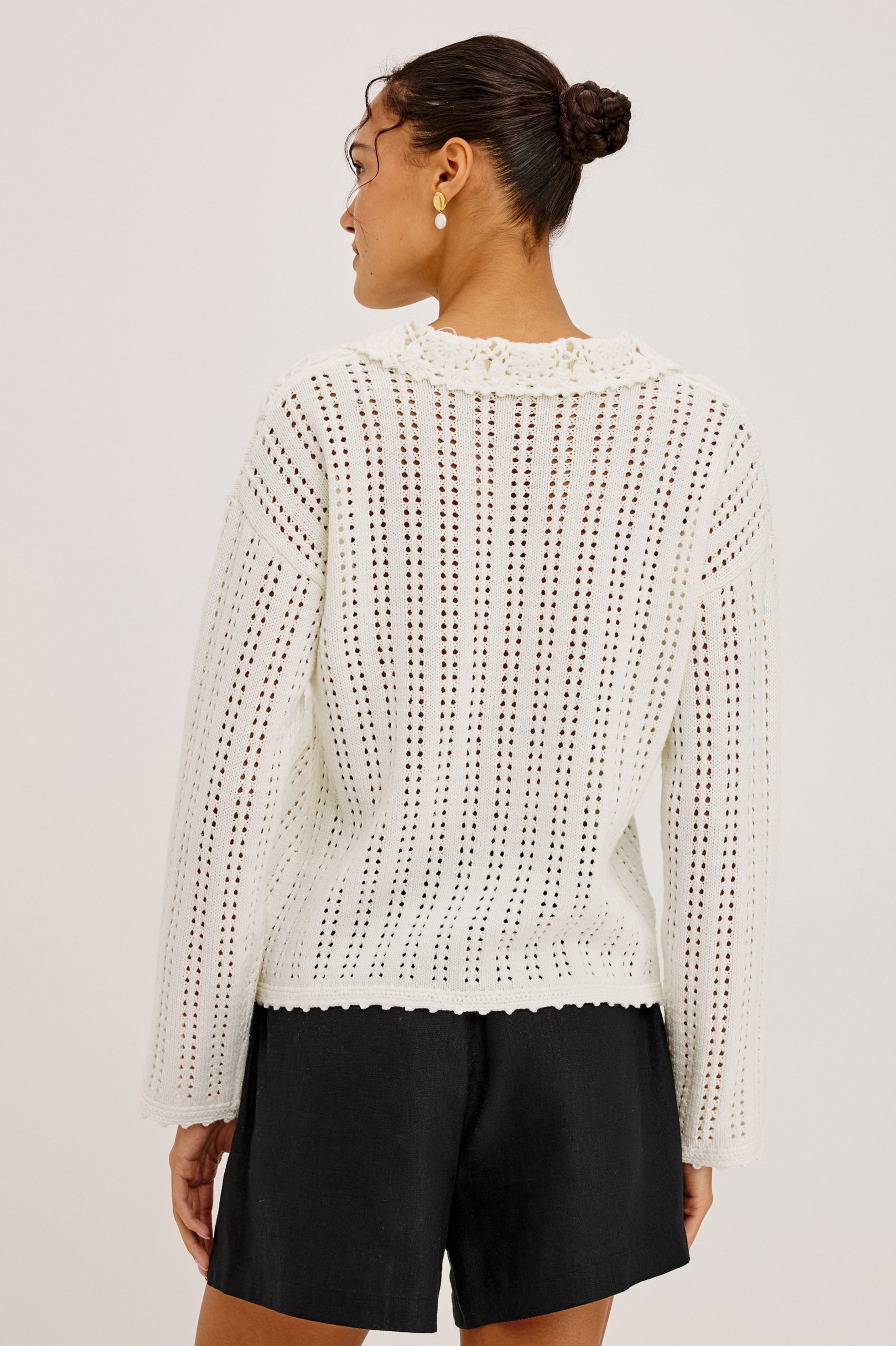 JENNI SWEATER - IVORY - Image 5