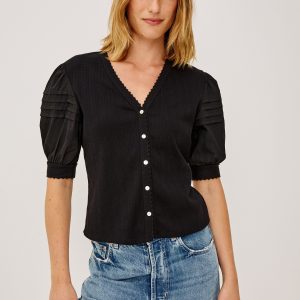 JESSIE SHIRT - BLACK