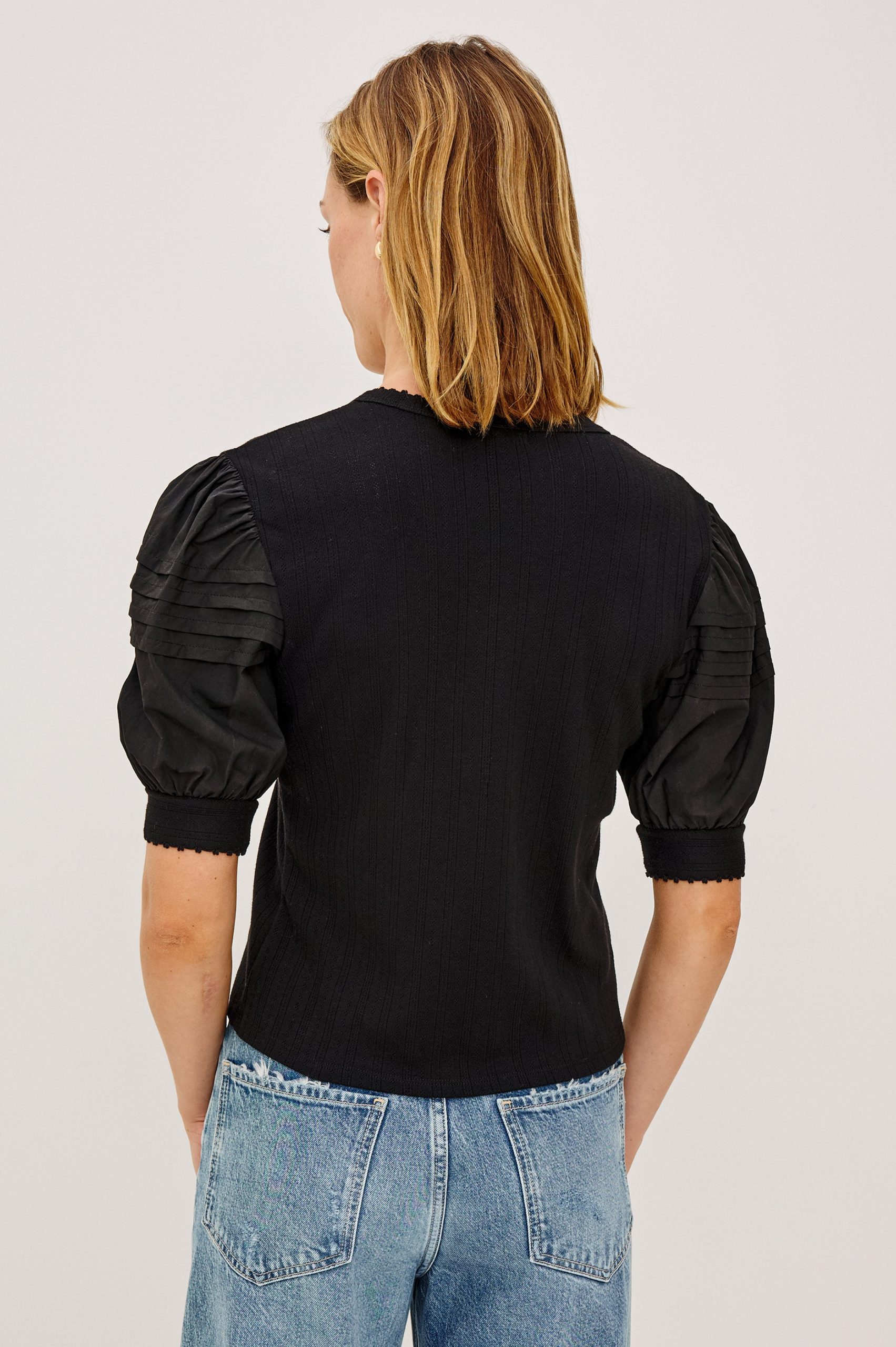 JESSIE SHIRT - BLACK - Image 5