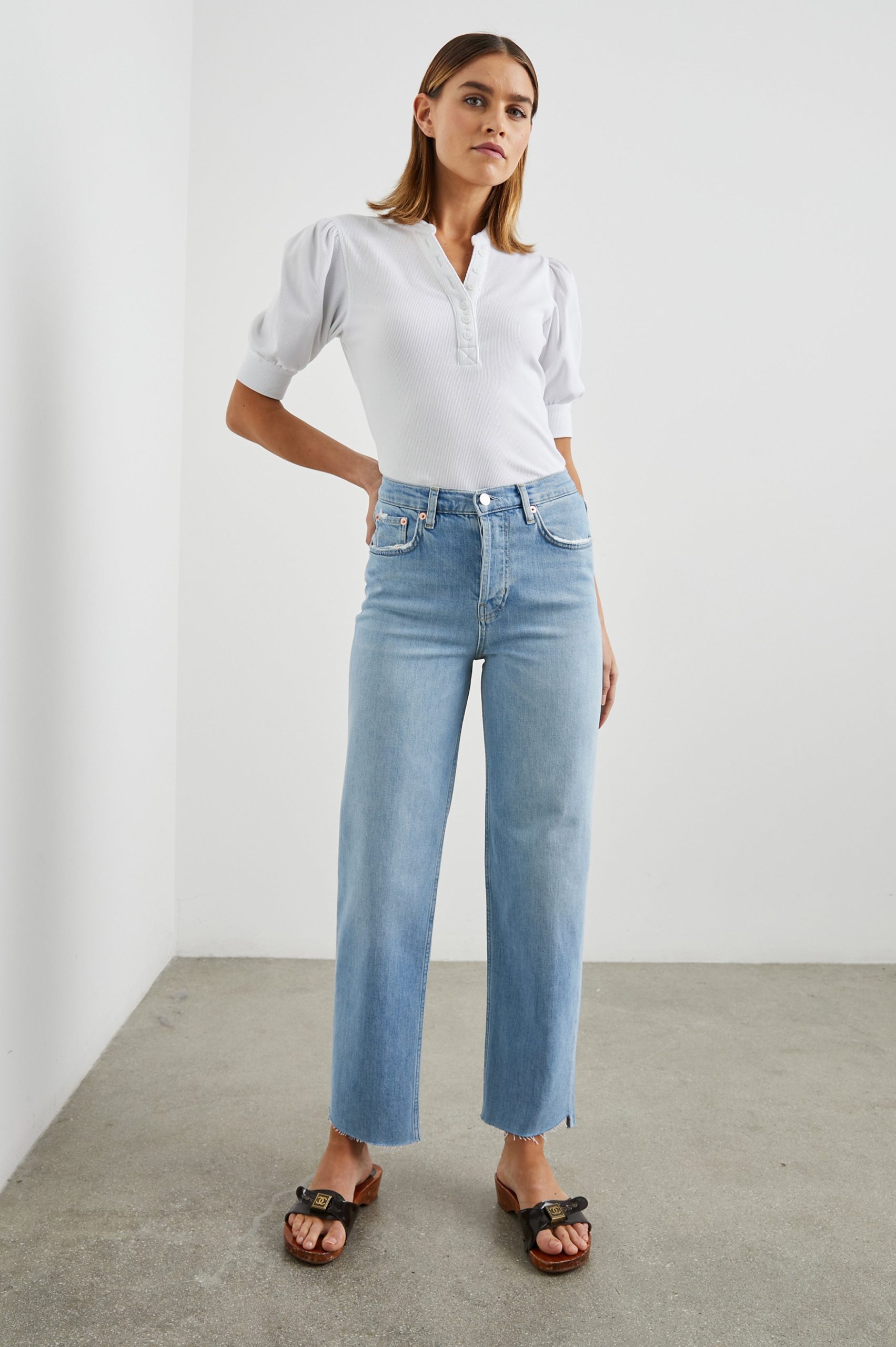 JEWEL TOP - WHITE RIB - Image 3