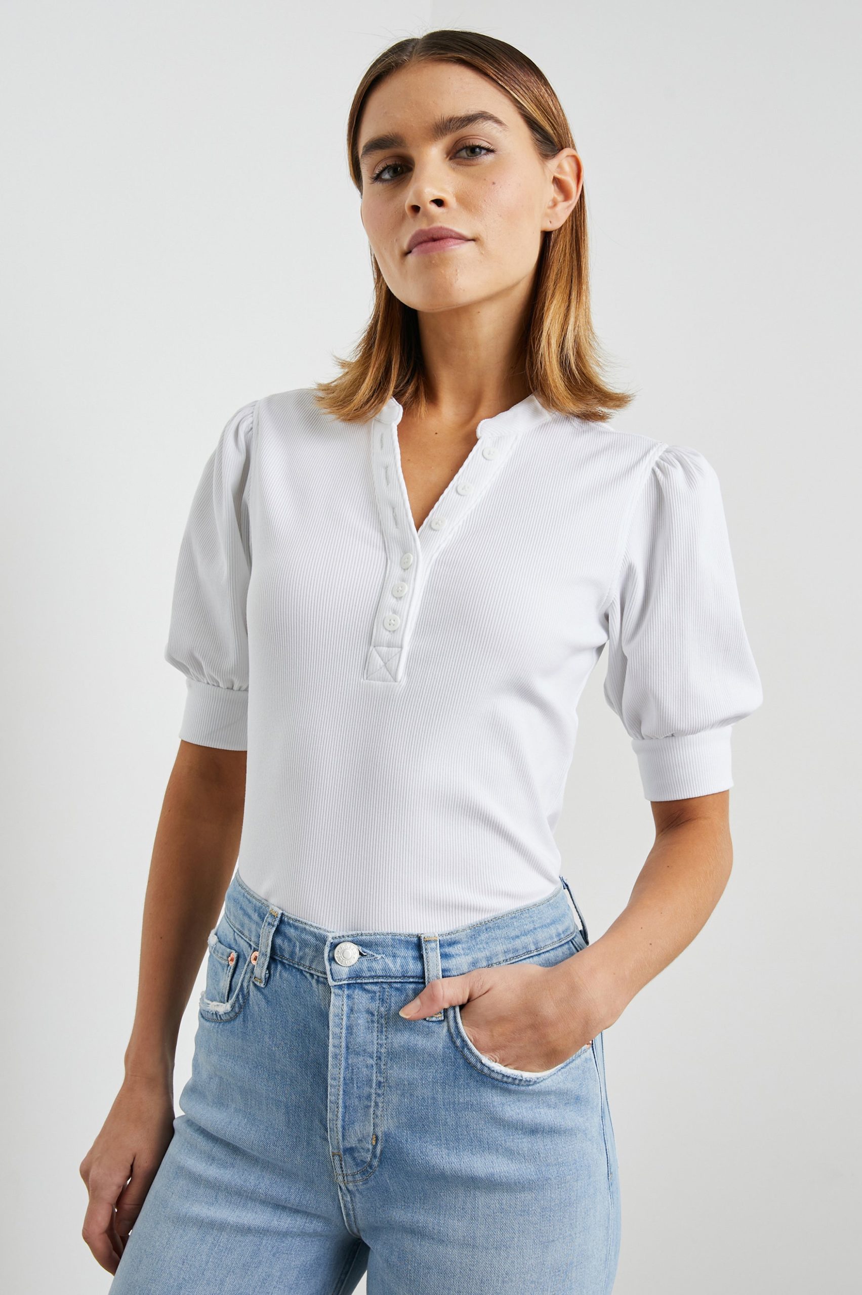JEWEL TOP - WHITE RIB - Image 4