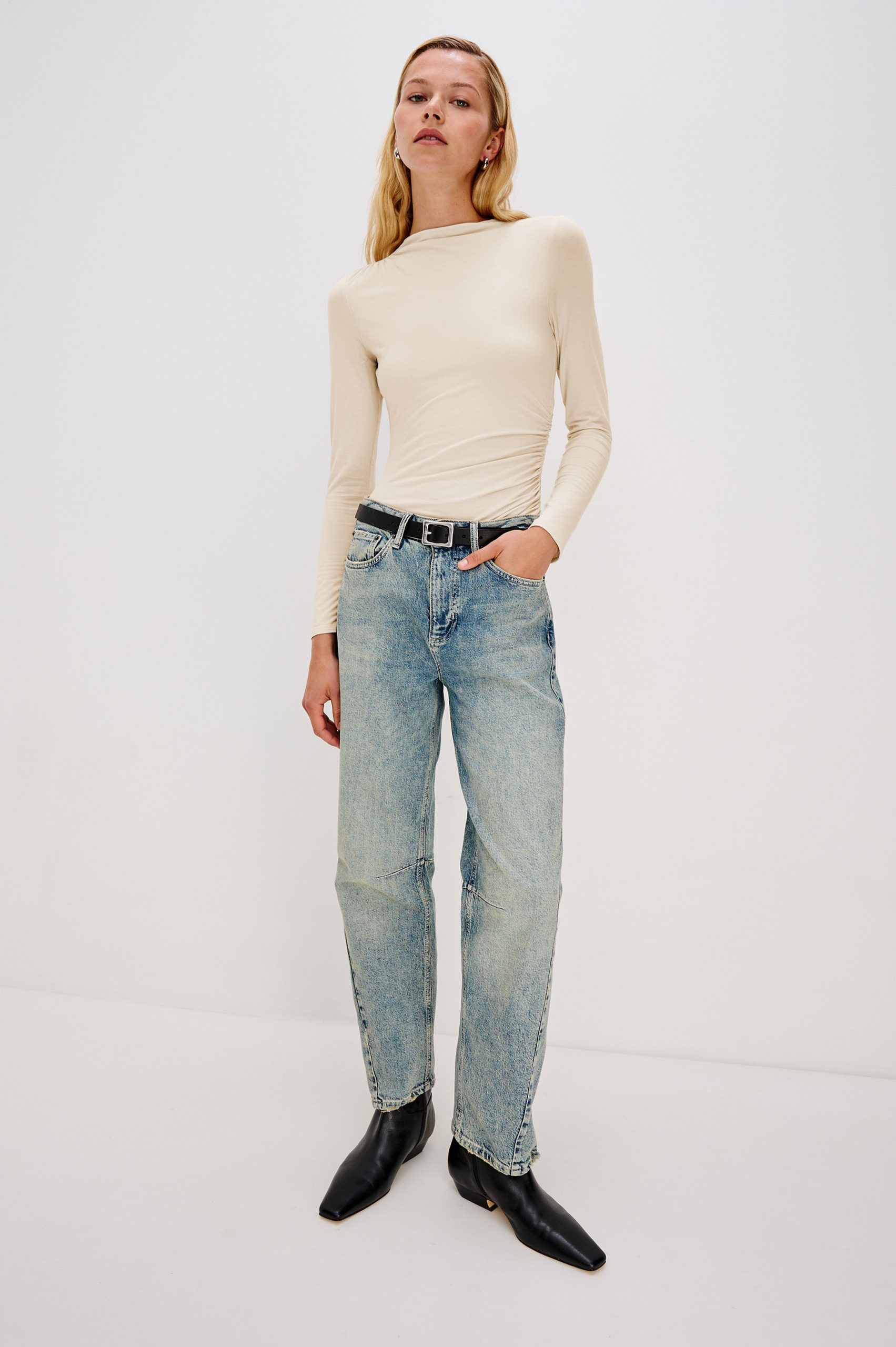 JOELLE TOP - IVORY - Image 3